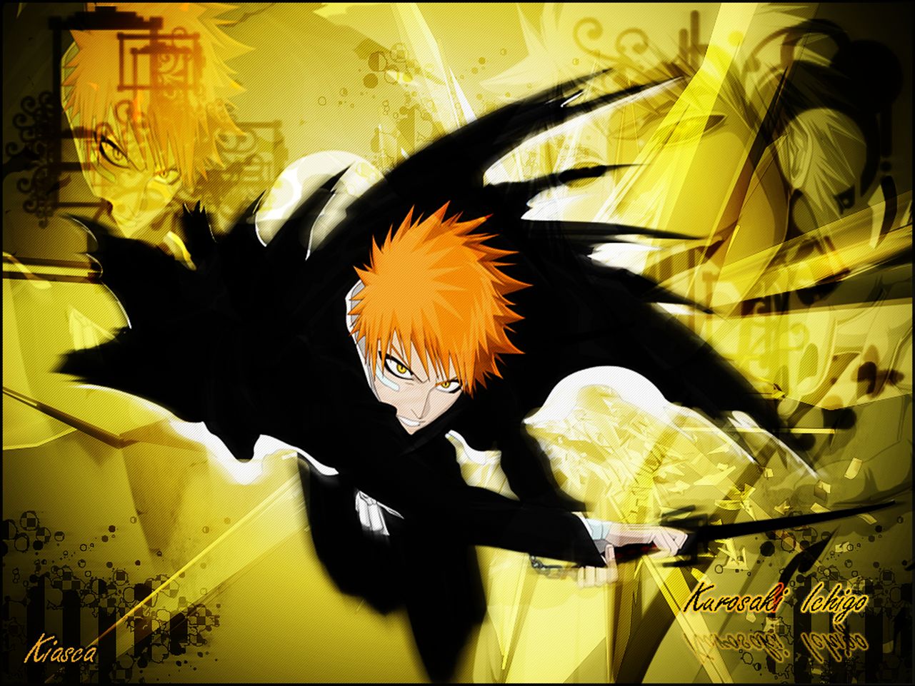 Handy-Wallpaper Bleach, Animes, Ichigo Kurosaki kostenlos herunterladen.