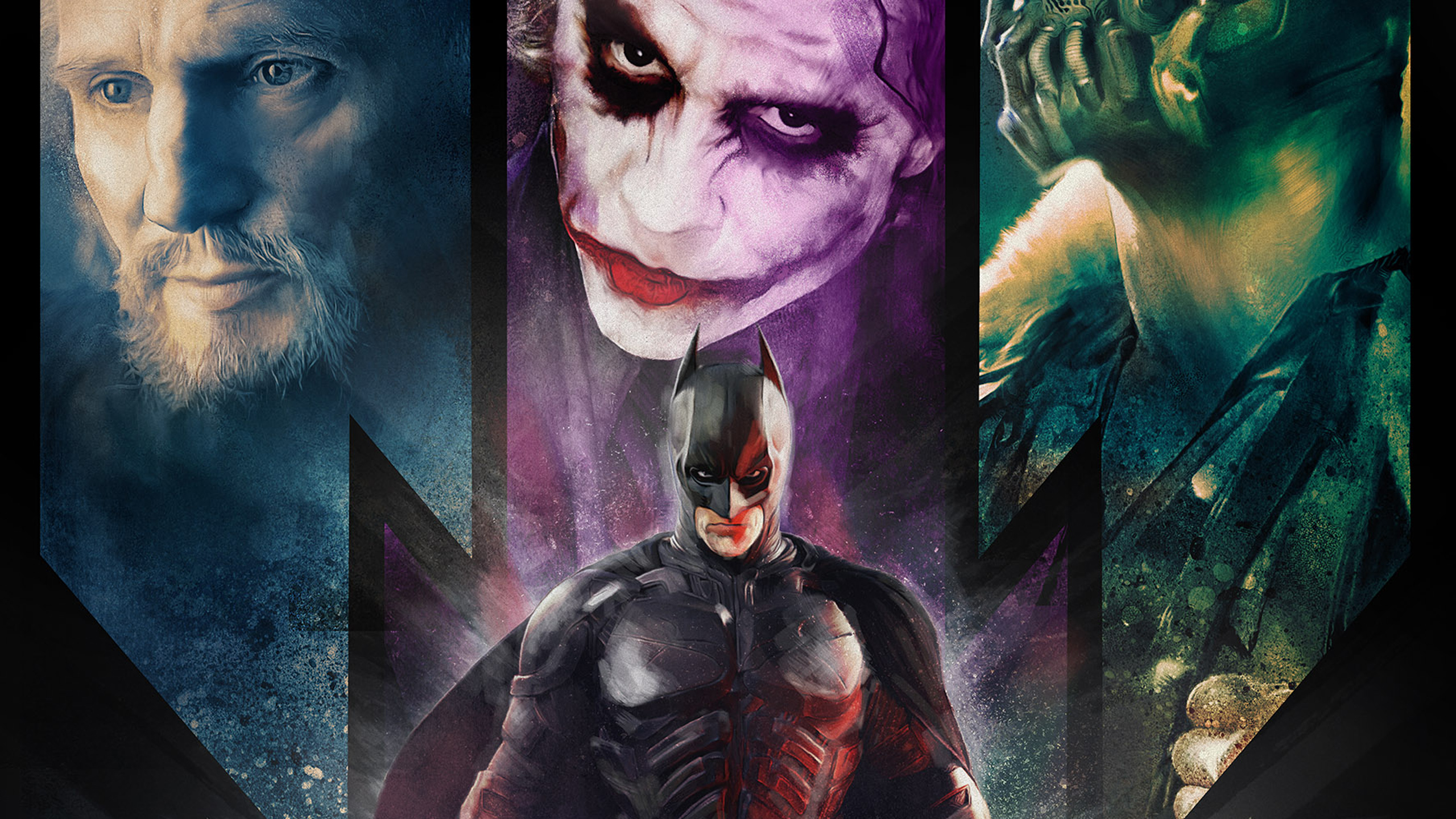 batman, movie, the dark knight trilogy, joker, ra's al ghul