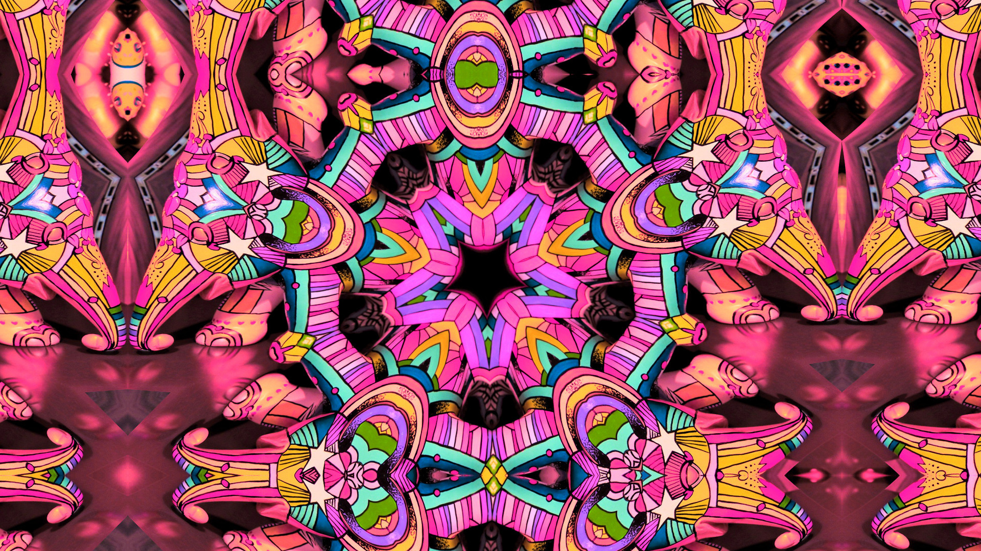 Free download wallpaper Abstract, Pattern, Colors, Kaleidoscope on your PC desktop