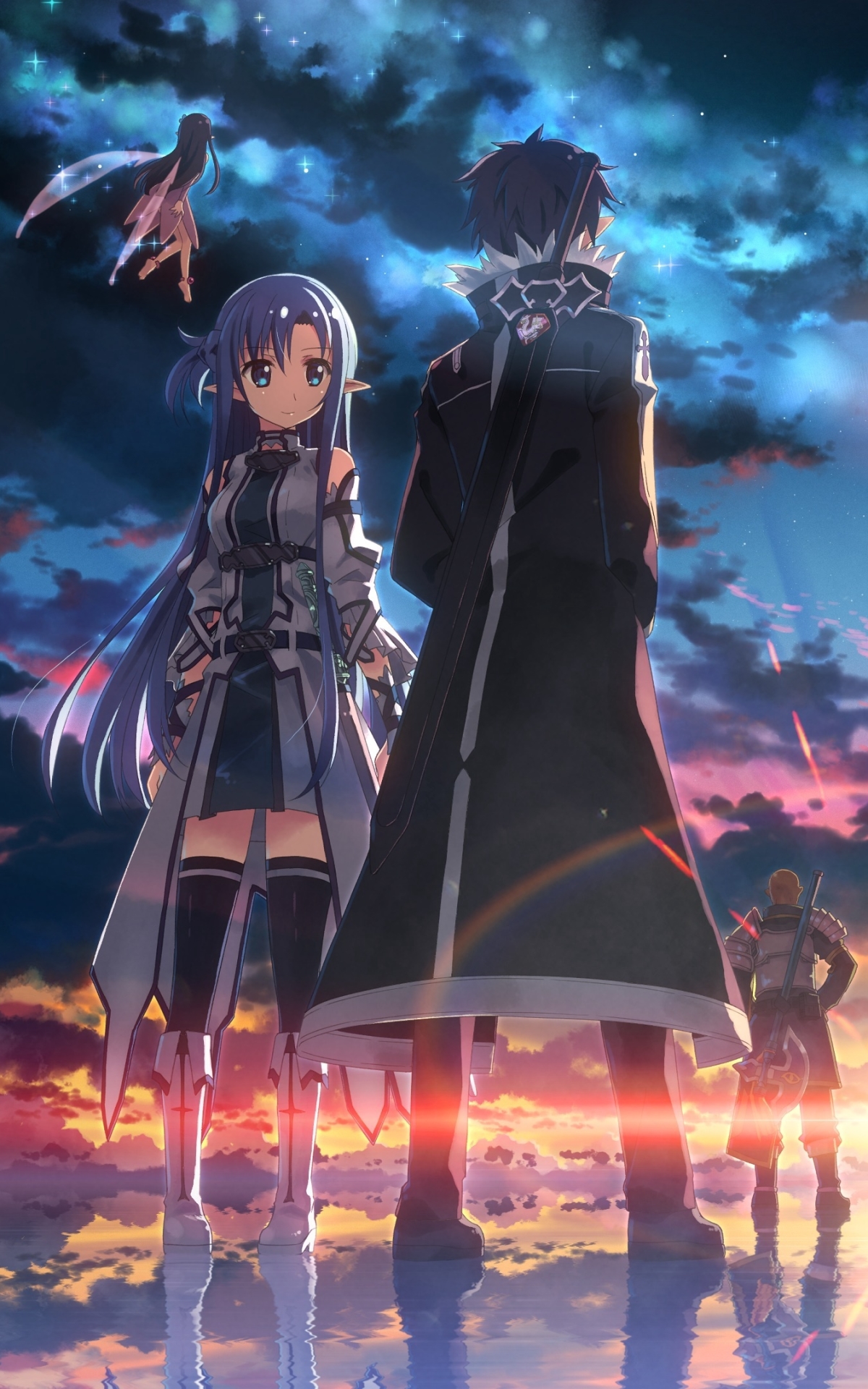 Baixar papel de parede para celular de Anime, Sword Art Online, Asuna Yuuki, Kirito (Sword Art Online), Sword Art Online Ii, Arte Da Espada Online gratuito.