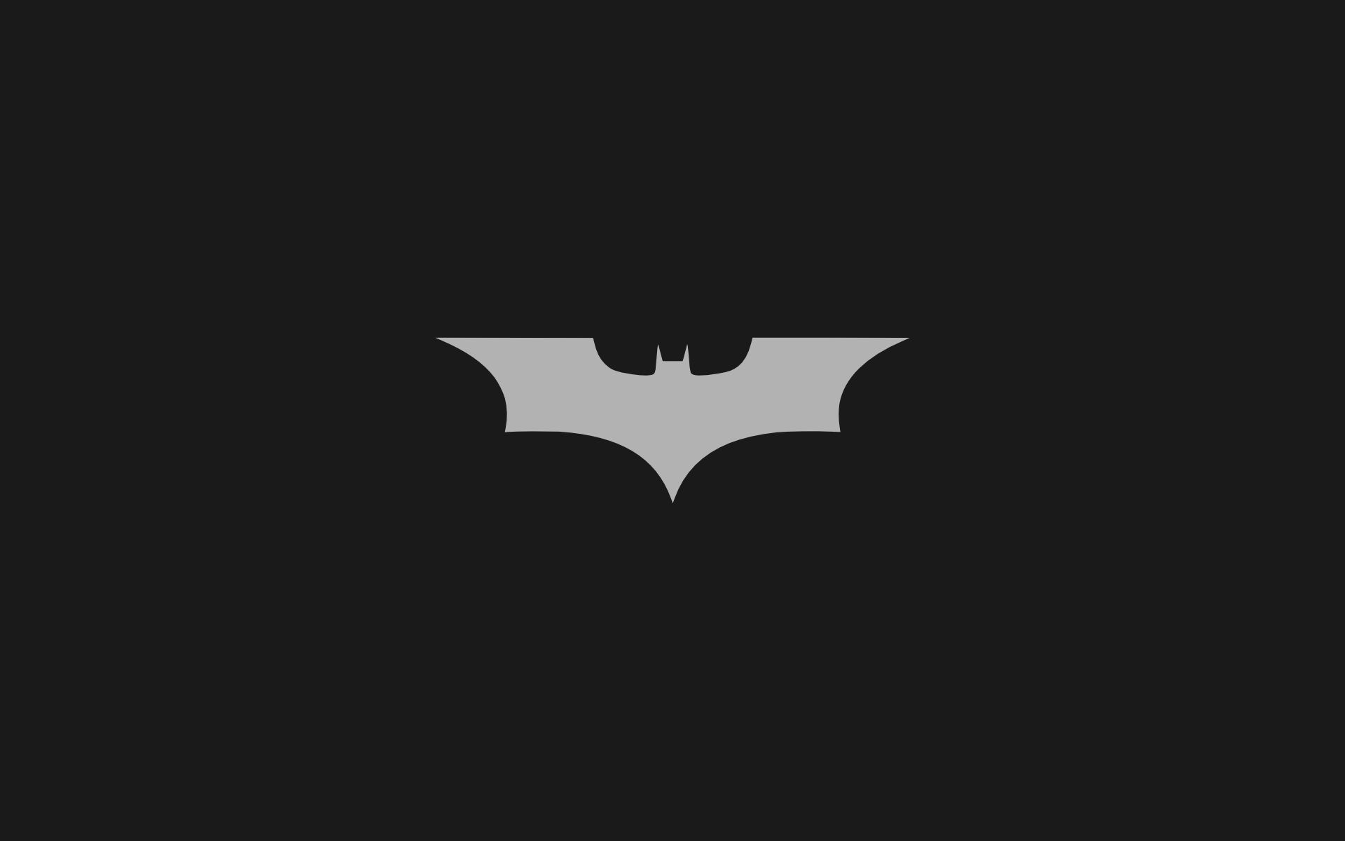 Скачать обои бесплатно Комиксы, Минималистский, Бэтмен, Логотип Бэтмена, Комиксы Dc картинка на рабочий стол ПК