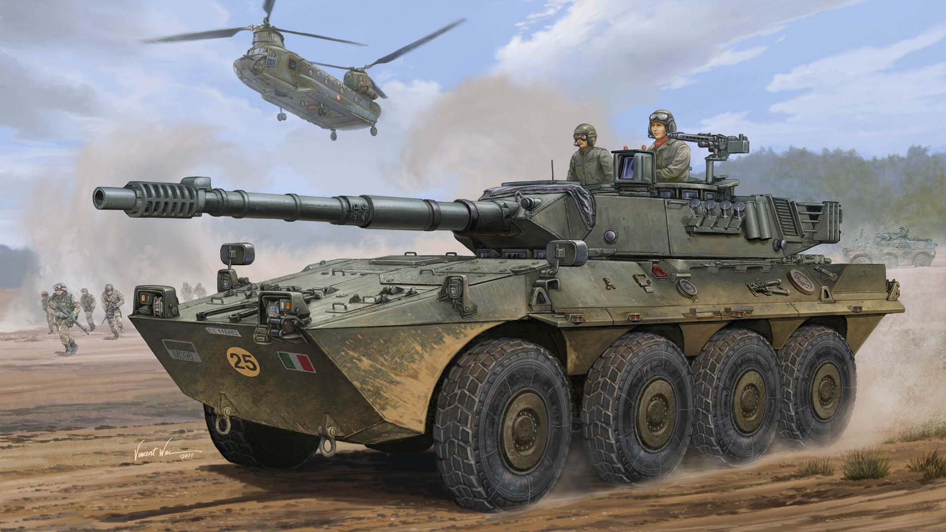 Free download wallpaper Military, B1 Centauro, Military Vehicles on your PC desktop