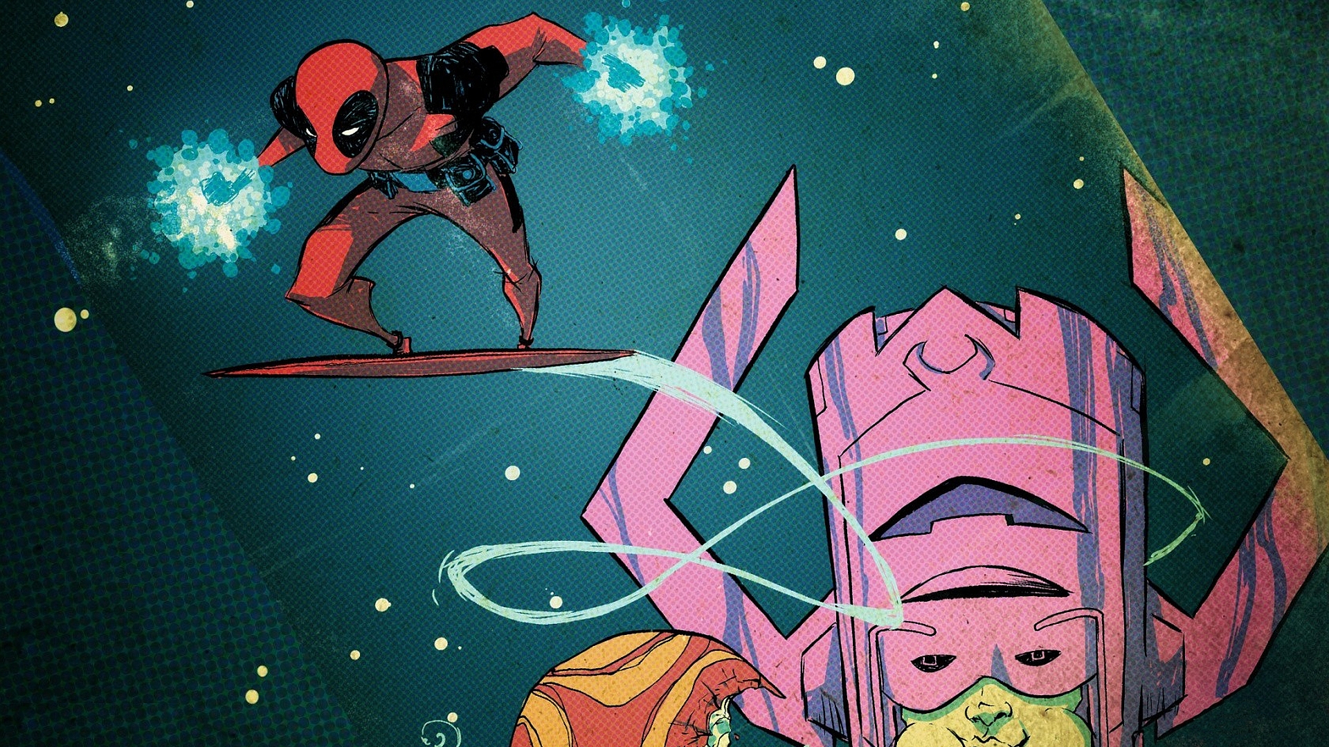 Handy-Wallpaper Deadpool, Comics kostenlos herunterladen.