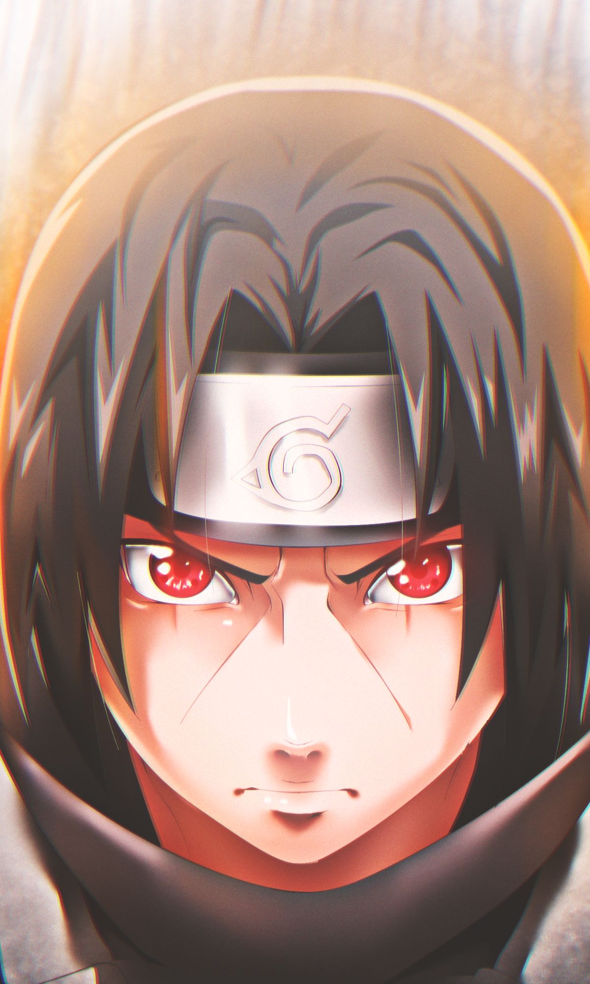 Handy-Wallpaper Naruto, Rote Augen, Animes, Schwarzes Haar, Itachi Uchiha kostenlos herunterladen.