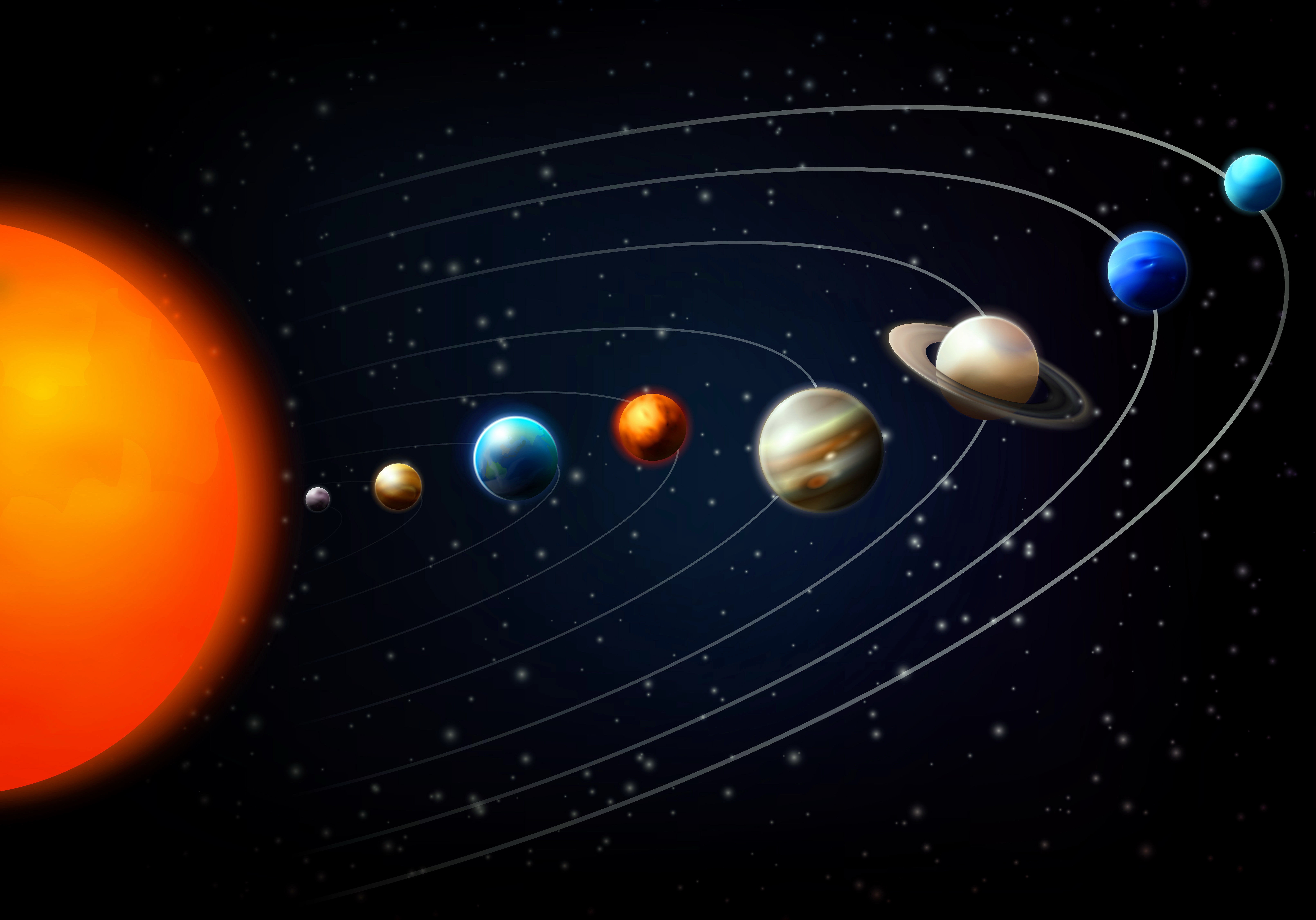 Скачать картинку Планета, Солнечная Система, Научная Фантастика в телефон бесплатно.