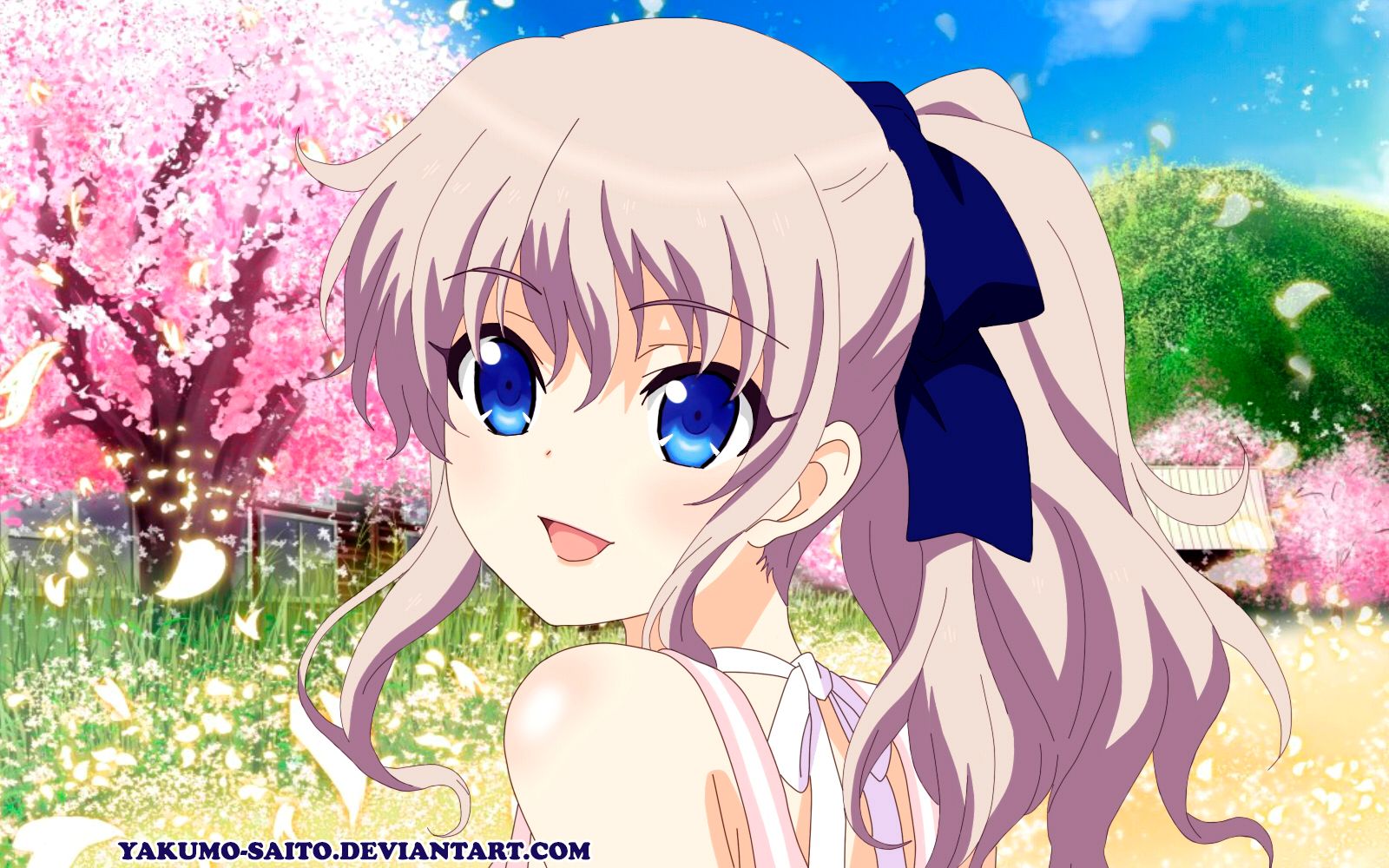 Free download wallpaper Anime, Charlotte, Nao Tomori on your PC desktop
