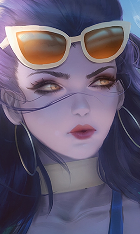 Скачати мобільні шпалери Відеогра, Надзор, Widowmaker (Overwatch) безкоштовно.