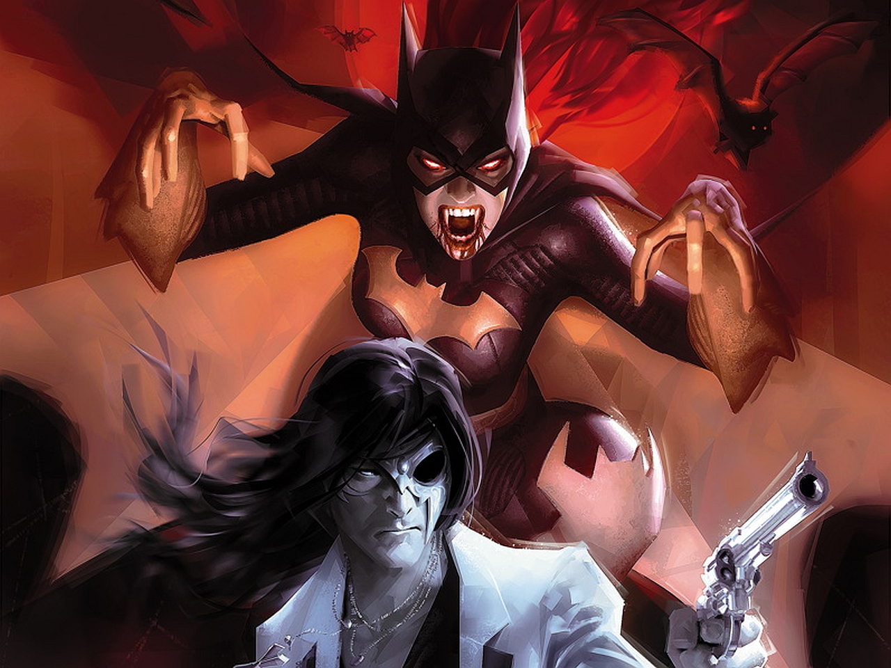 Handy-Wallpaper Comics, Batgirl kostenlos herunterladen.