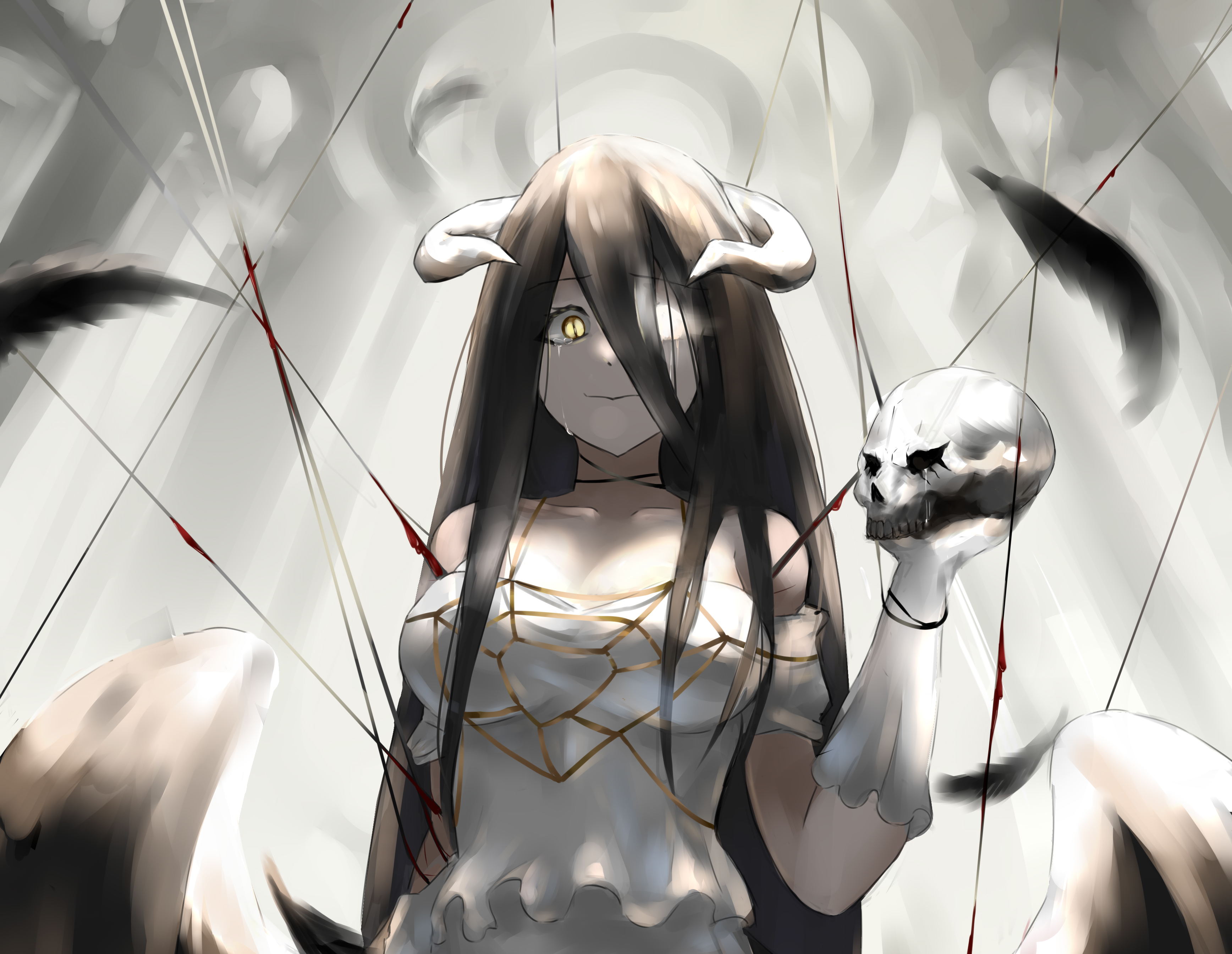Download mobile wallpaper Anime, Overlord, Albedo (Overlord) for free.