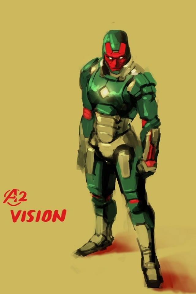 comics, vision, avengers, vision (marvel comics) for android