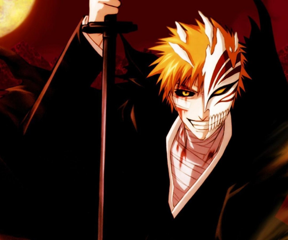 Handy-Wallpaper Bleach, Animes, Ichigo Kurosaki kostenlos herunterladen.