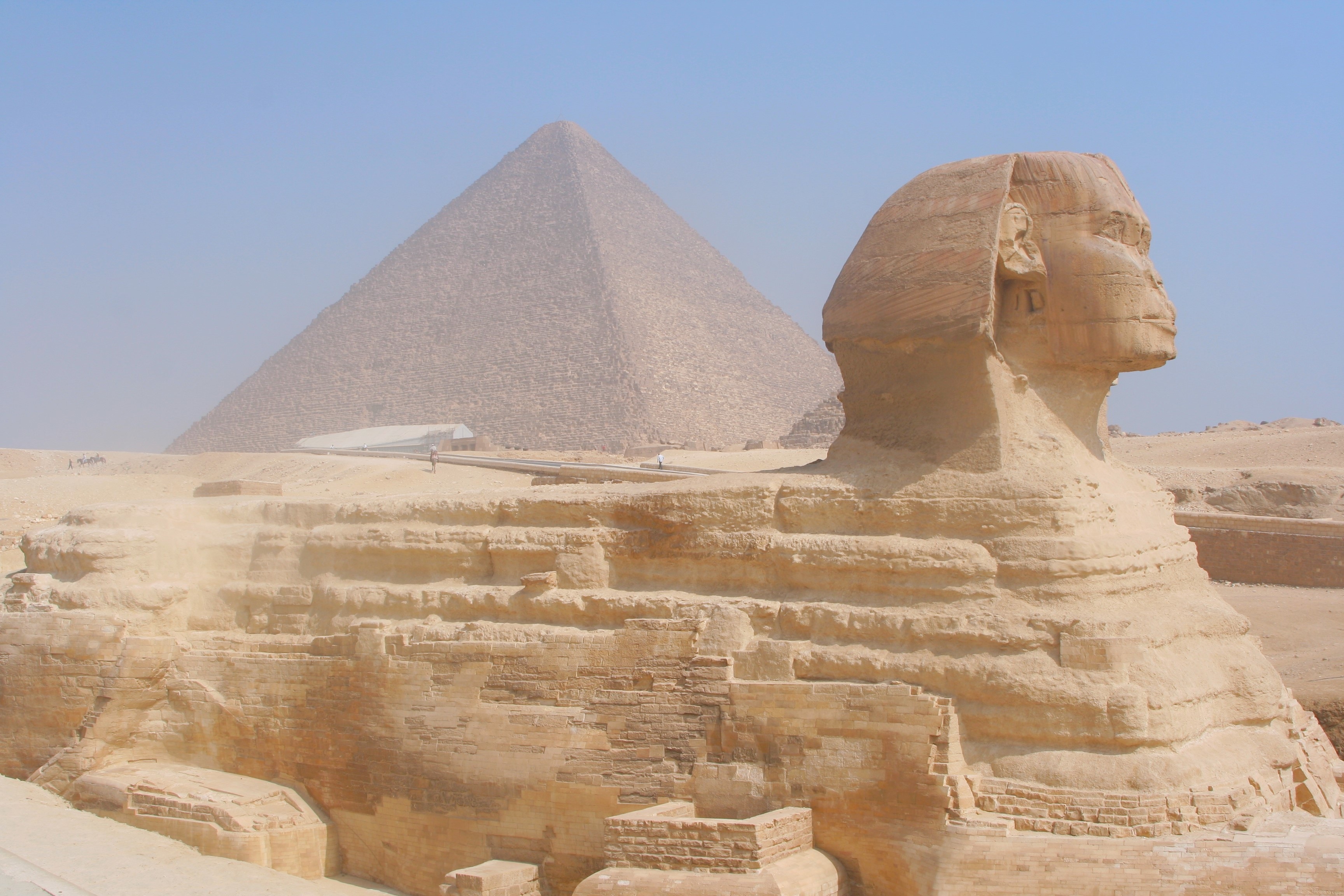 747010画像をダウンロードピラミッド, スフィンクス, マンメイド, エジプト, エジプト人, ギザ-壁紙とスクリーンセーバーを無料で