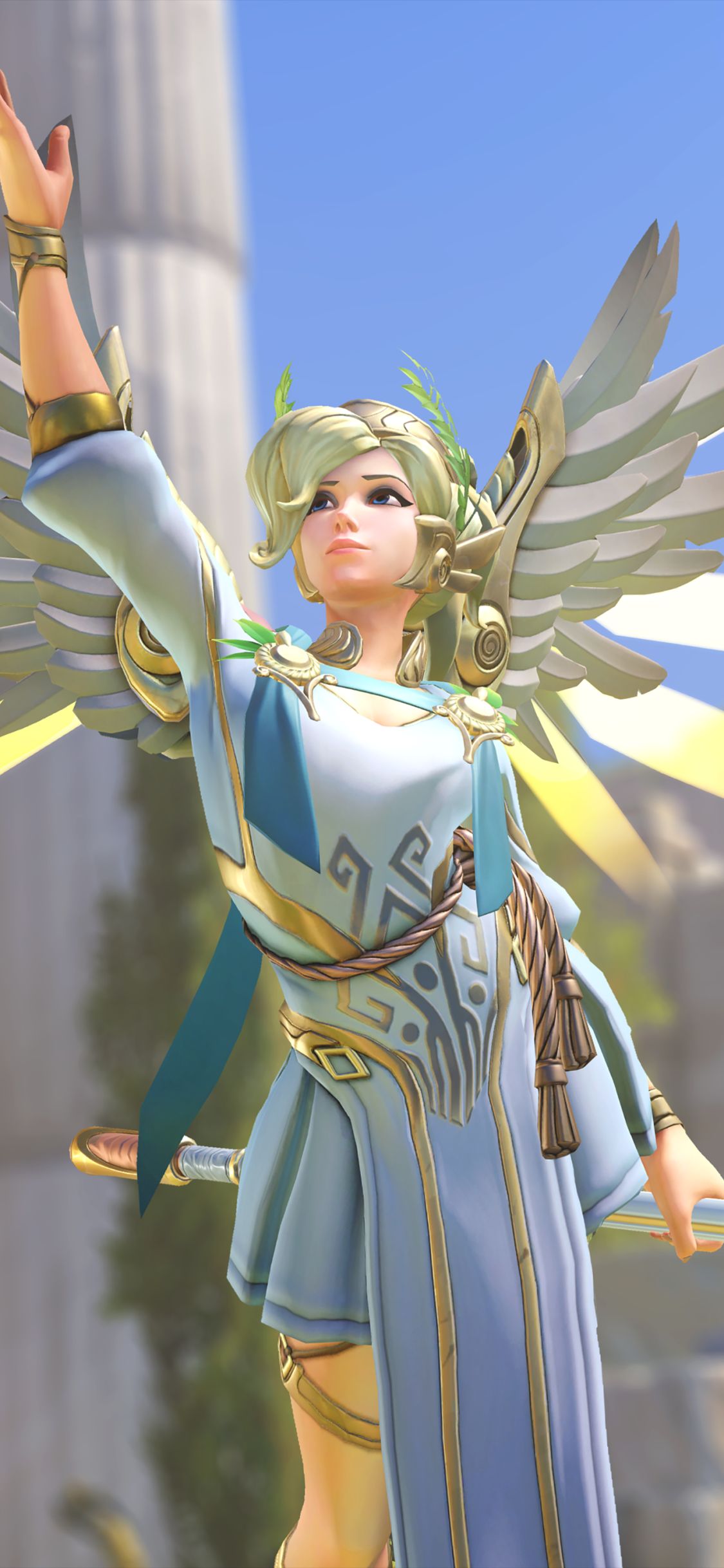 Download mobile wallpaper Overwatch, Video Game, Mercy (Overwatch) for free.