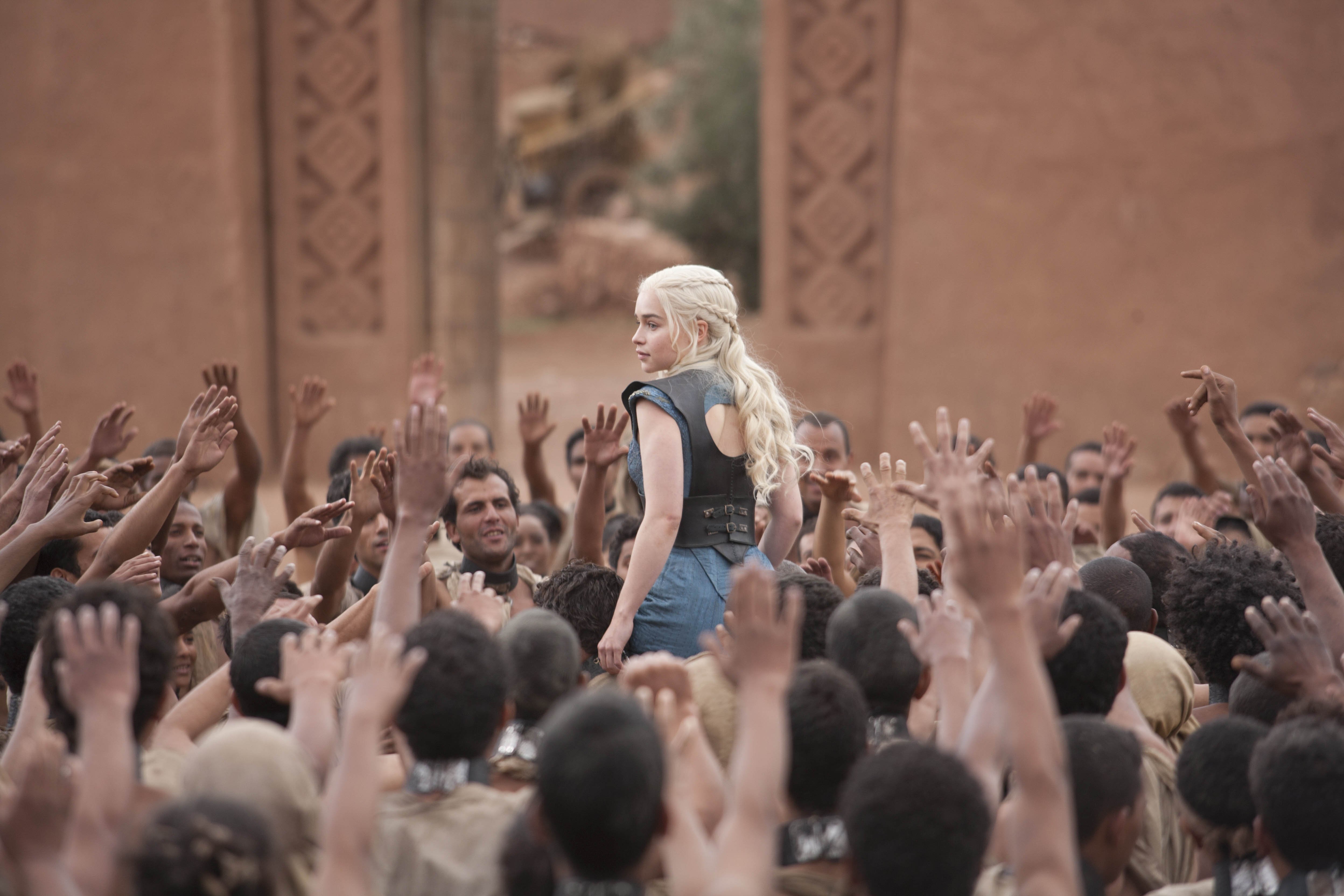 Laden Sie das Fernsehserien, Game Of Thrones: Das Lied Von Eis Und Feuer, Daenerys Targaryen, Emilia Clarke-Bild kostenlos auf Ihren PC-Desktop herunter