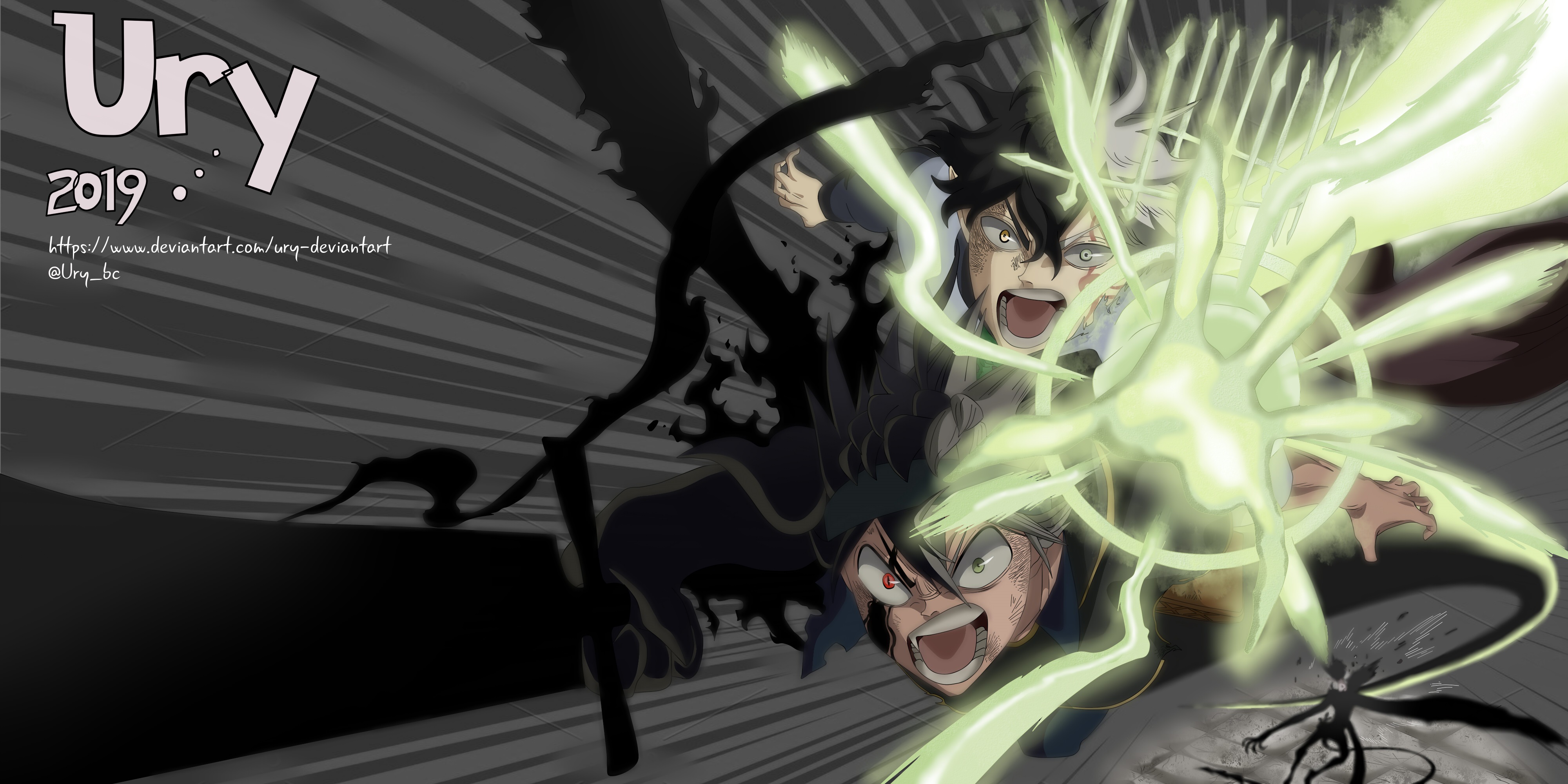 968900 baixar papel de parede anime, black clover, asta (trevo negro), yuno (trevo negro) - protetores de tela e imagens gratuitamente