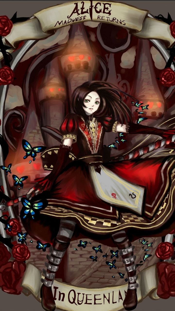 Handy-Wallpaper Alice: Madness Returns, Computerspiele kostenlos herunterladen.