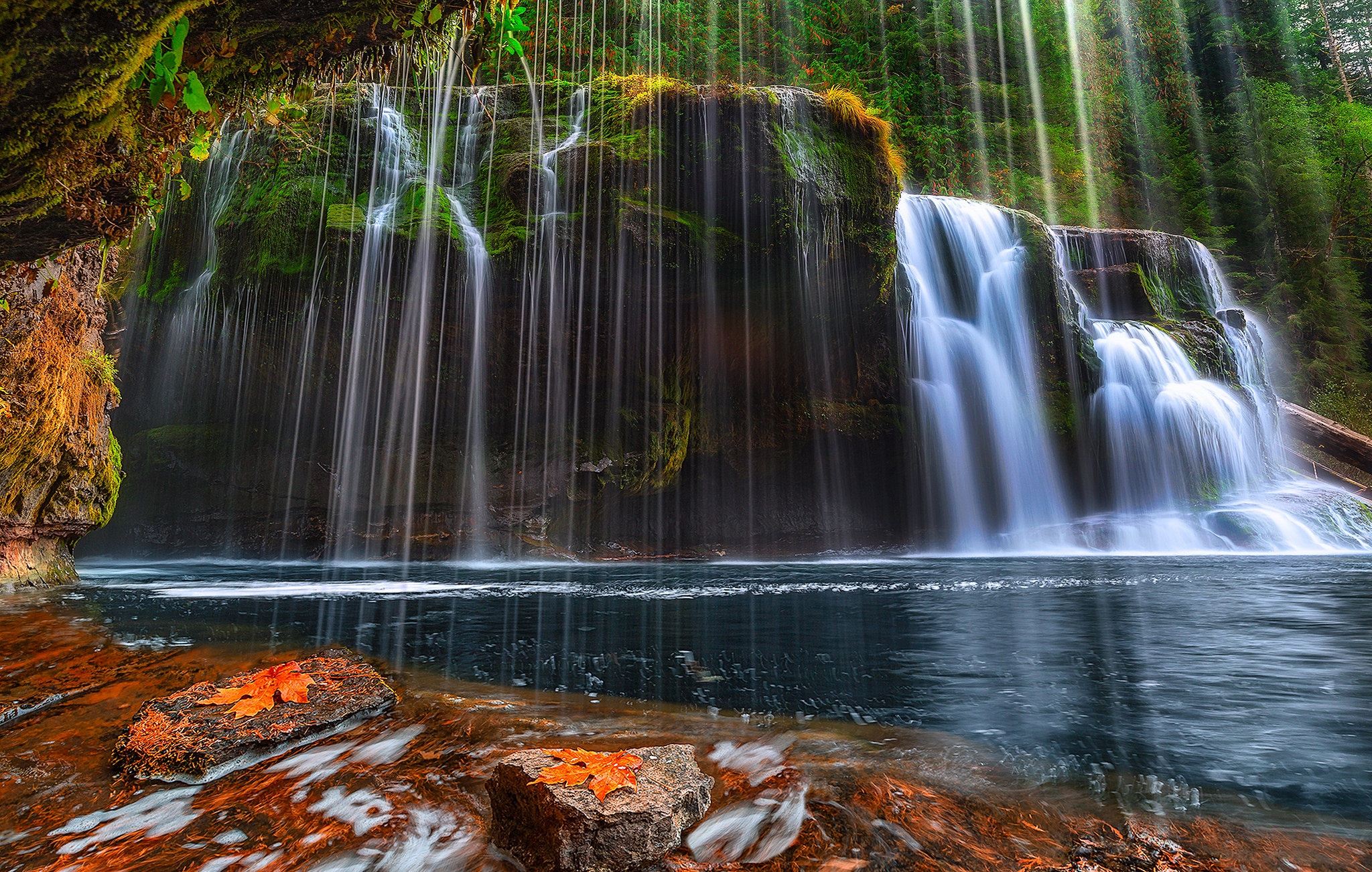 Free download wallpaper Nature, Waterfalls, Waterfall, Earth on your PC desktop