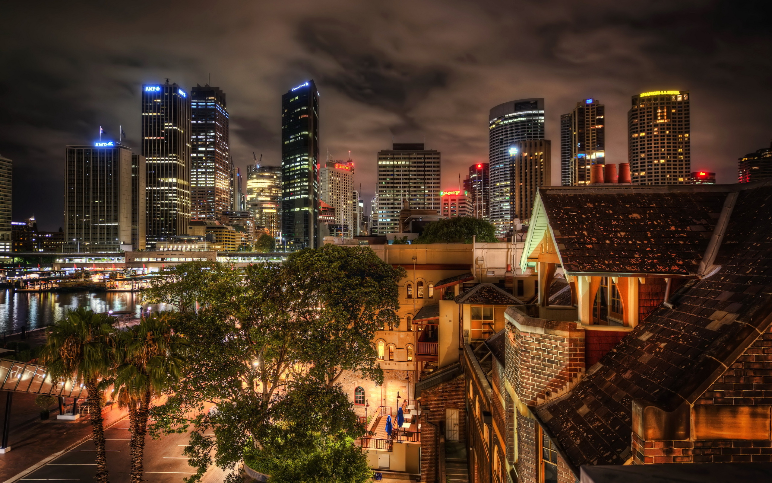 Download mobile wallpaper Sydney, City, Hdr, Australia, Man Made, Circular Quay for free.