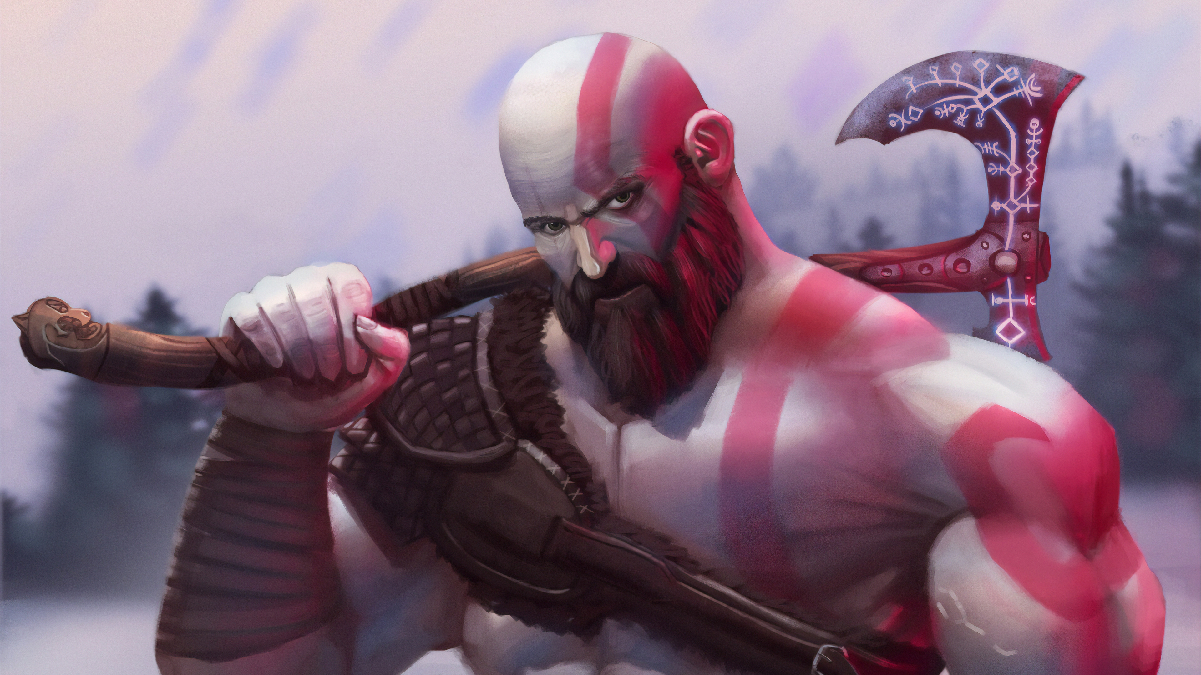 Téléchargez des papiers peints mobile God Of War, Guerrier, Jeux Vidéo, Kratos (Dieu De La Guerre) gratuitement.
