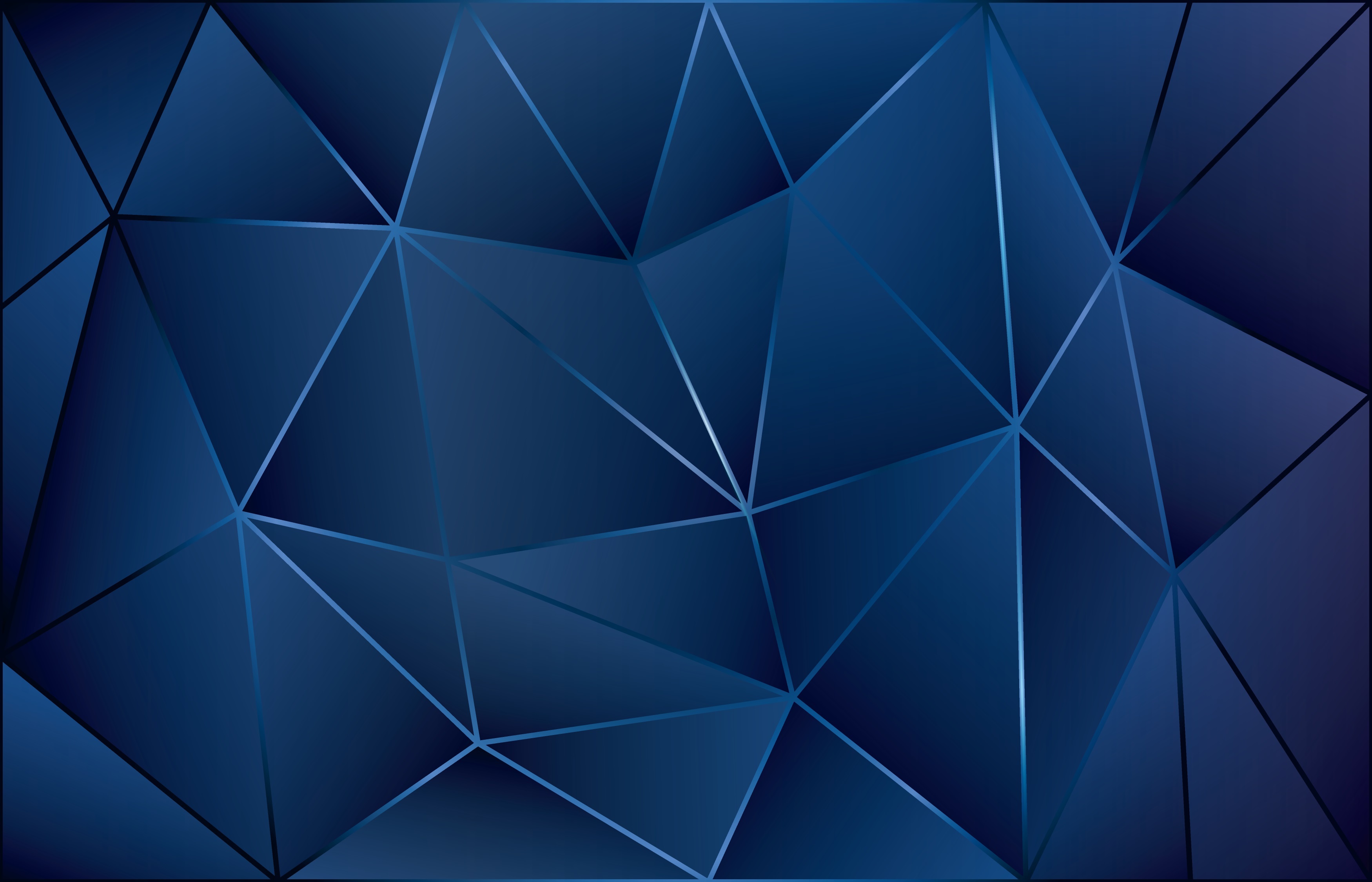 Скачать обои бесплатно Синий, Треугольник, Геометрия, Абстрактные картинка на рабочий стол ПК