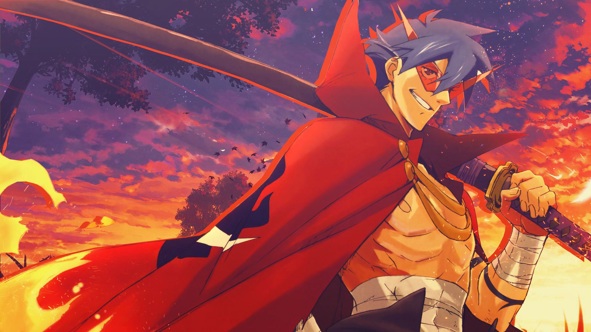 Descarga gratuita de fondo de pantalla para móvil de Animado, Tengen Toppa Gurren Lagann.