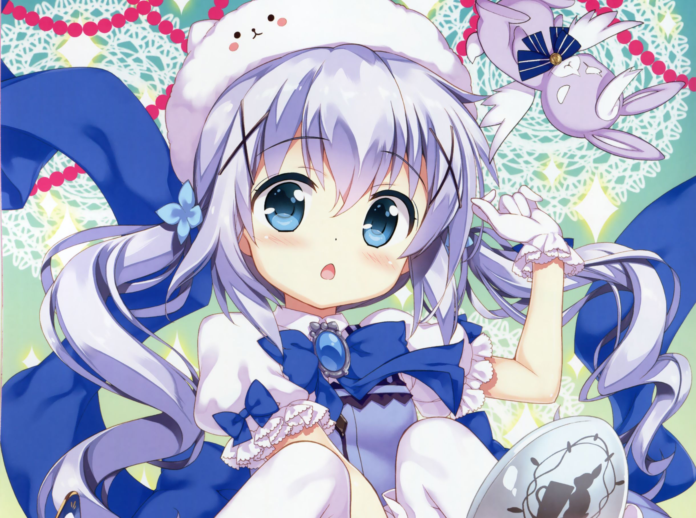 anime, is the order a rabbit?, chino kafū, tippy (is the order a rabbit)