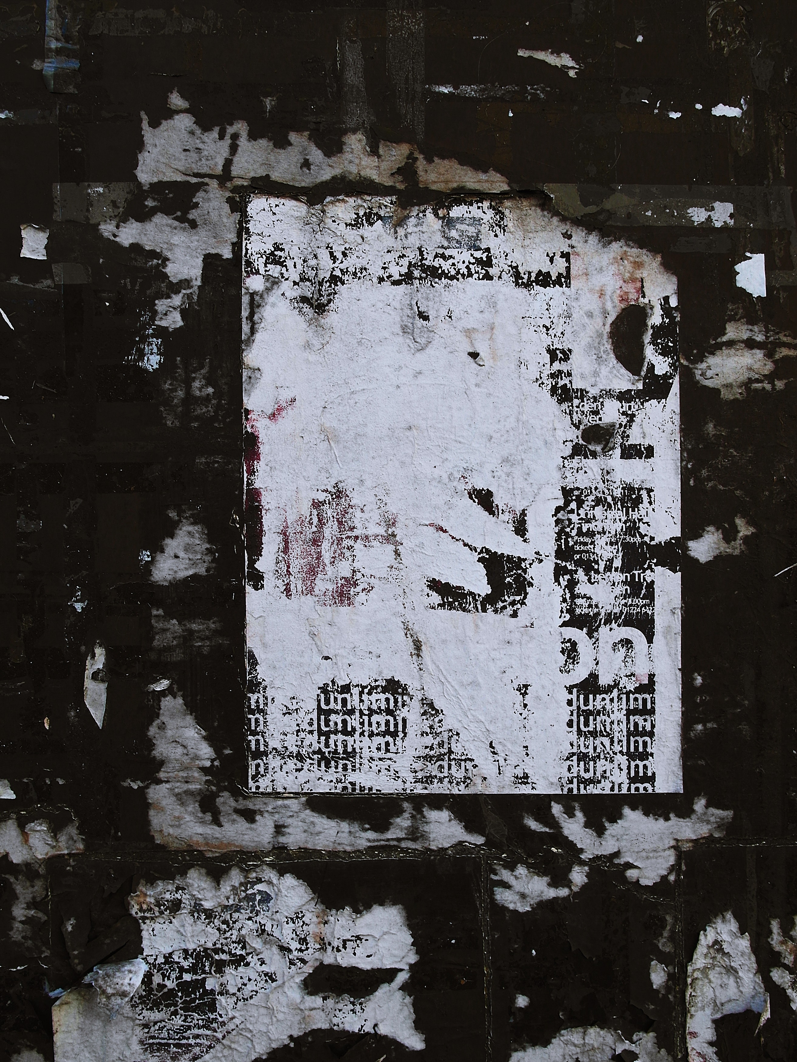 sticker, old, textures, wall, texture, paper, ragged, tattered
