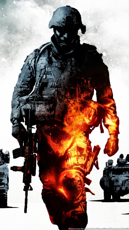 Download mobile wallpaper Battlefield, Video Game, Battlefield: Bad Company 2 for free.