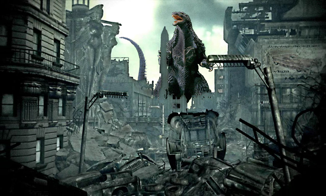 Téléchargez gratuitement l'image Fantaisie, Godzilla sur le bureau de votre PC
