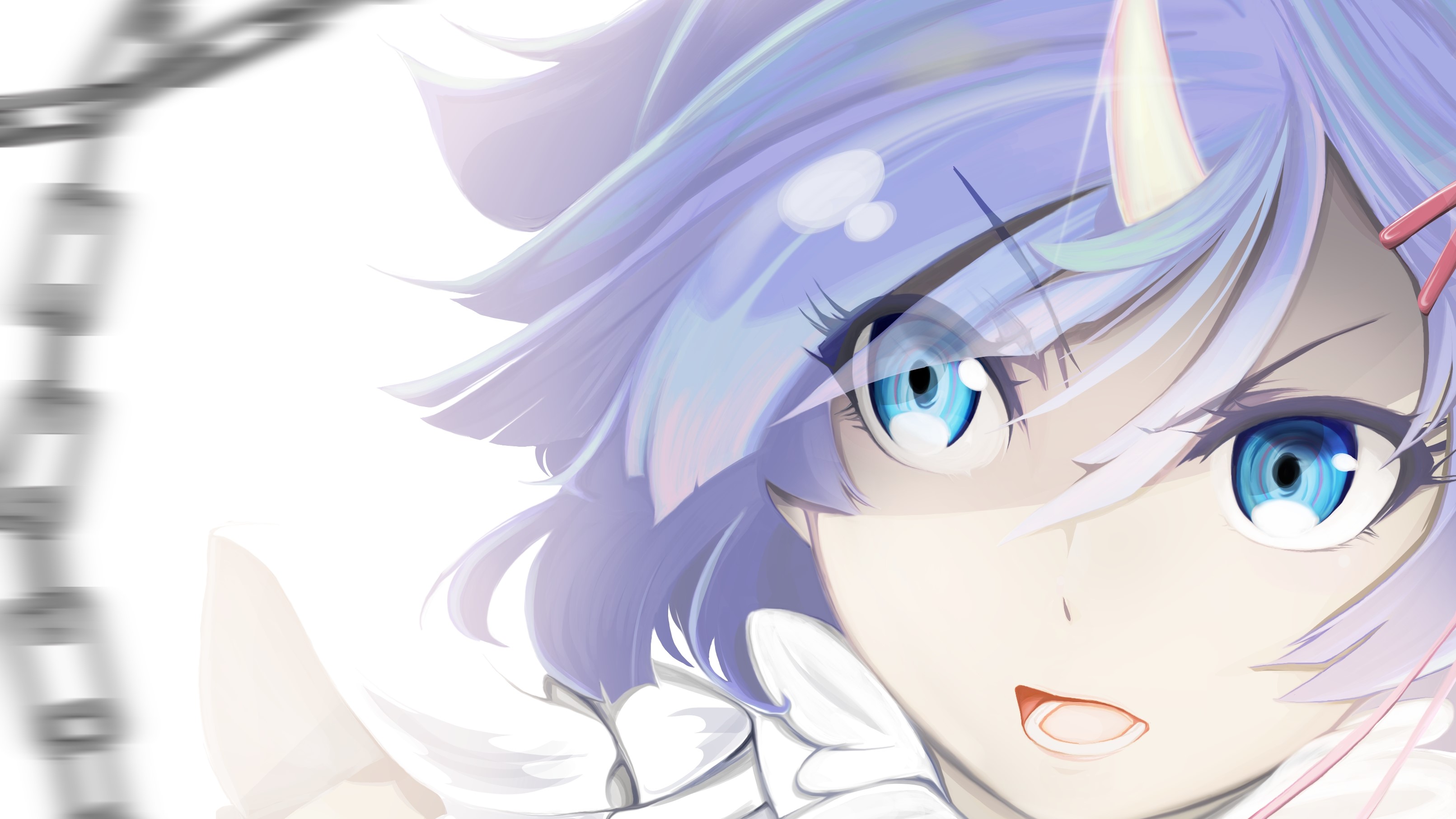 Handy-Wallpaper Gesicht, Blaue Augen, Animes, Kurzes Haar, Re:zero Das Leben In Einer Anderen Welt Beginnen, Rem (Re: Null) kostenlos herunterladen.