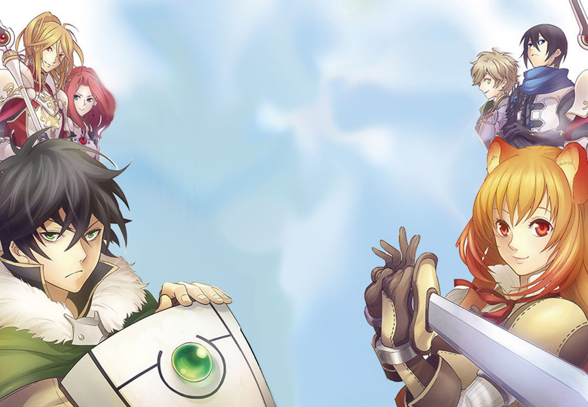 Baixe gratuitamente a imagem Anime, Raphtalia (A Ascensão Do Herói Do Escudo), The Rising Of The Shield Hero, Naofumi Iwatani na área de trabalho do seu PC