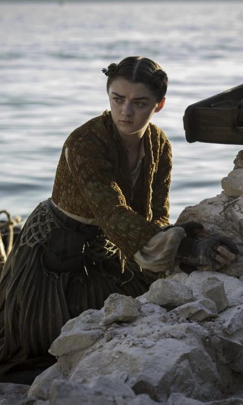 Download mobile wallpaper Game Of Thrones, Tv Show, Maisie Williams, Arya Stark for free.