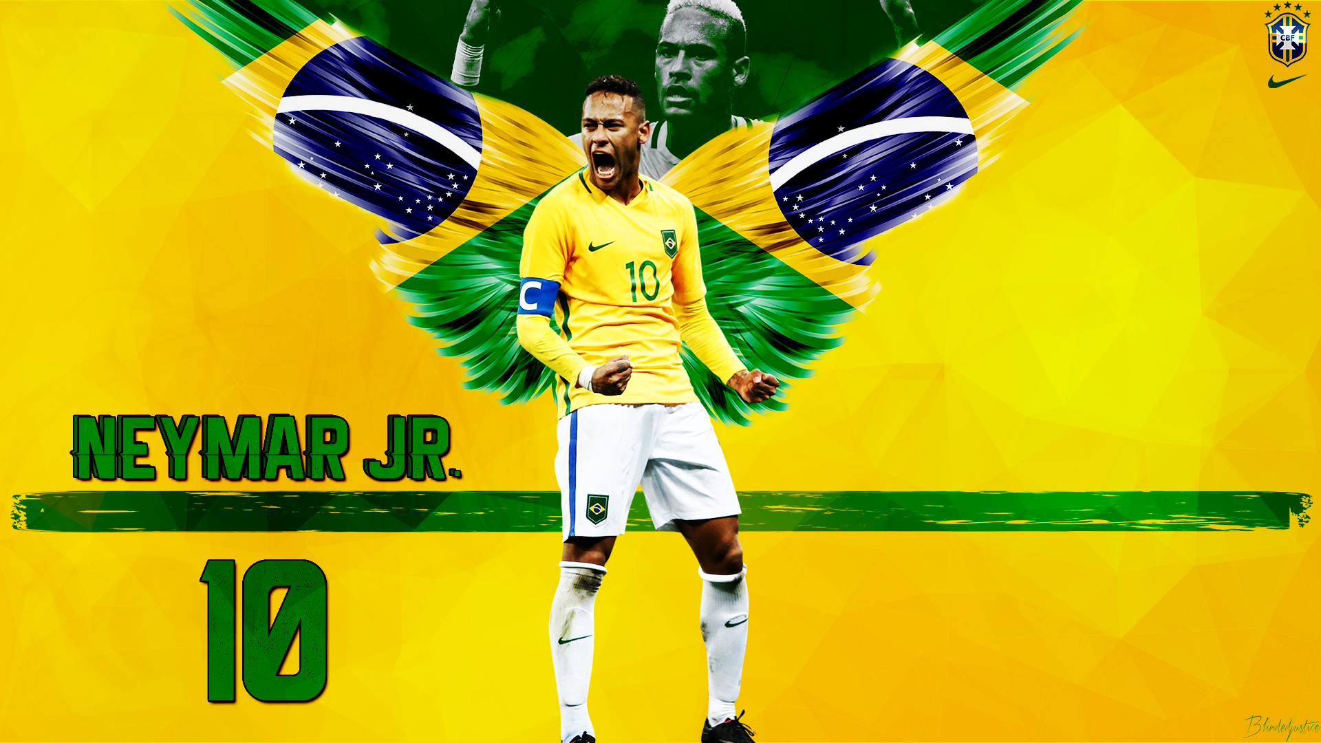 Free download wallpaper Sports, Soccer, Neymar, Brazil National Football Team on your PC desktop