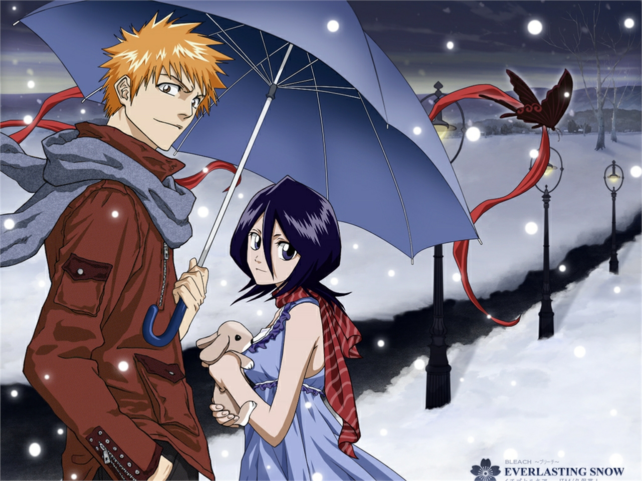 Baixar papel de parede para celular de Anime, Alvejante, Rukia Kuchiki, Ichigo Kurosaki gratuito.