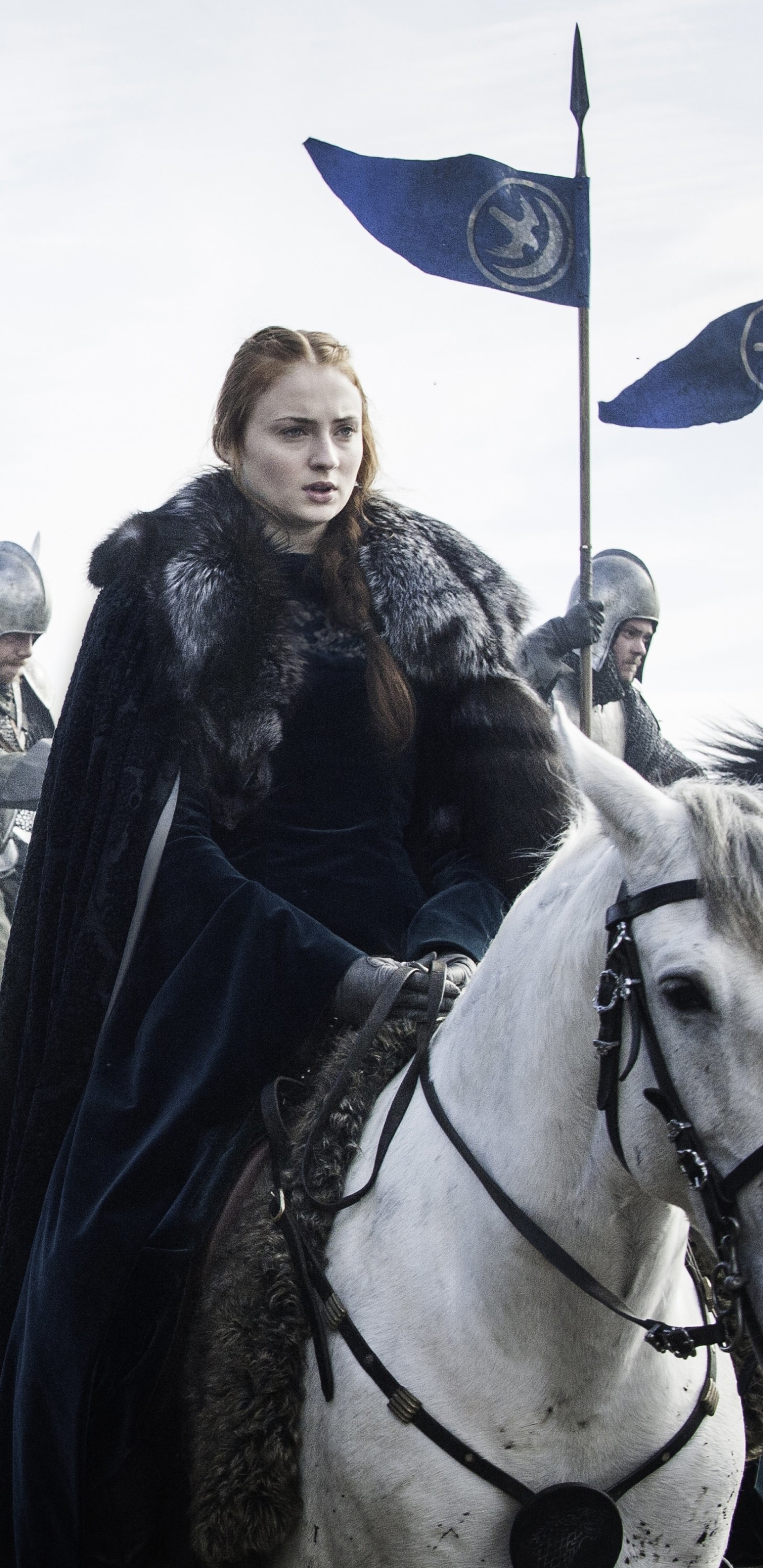 Handy-Wallpaper Fernsehserien, Game Of Thrones: Das Lied Von Eis Und Feuer, Sansa Stark, Sophie Turner kostenlos herunterladen.