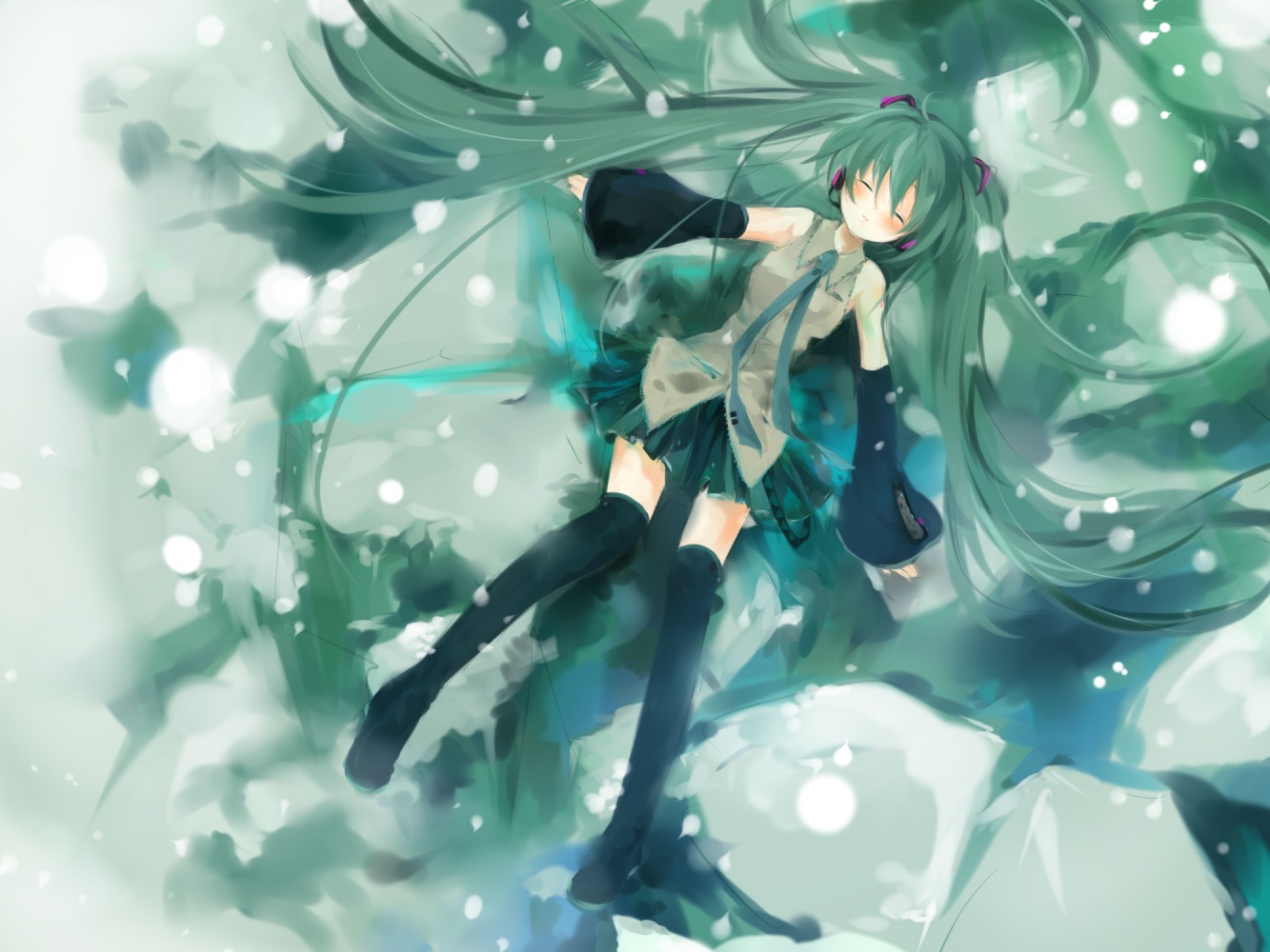 Download mobile wallpaper Anime, Vocaloid, Hatsune Miku for free.