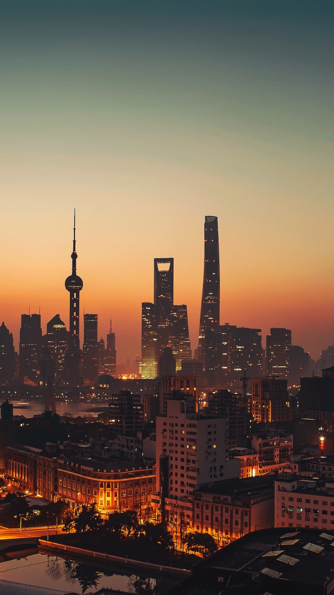 1147061 descargar fondo de pantalla hecho por el hombre, shanghái, ciudad, porcelana, república popular china, rascacielos, edificio, noche, ciudades: protectores de pantalla e imágenes gratis