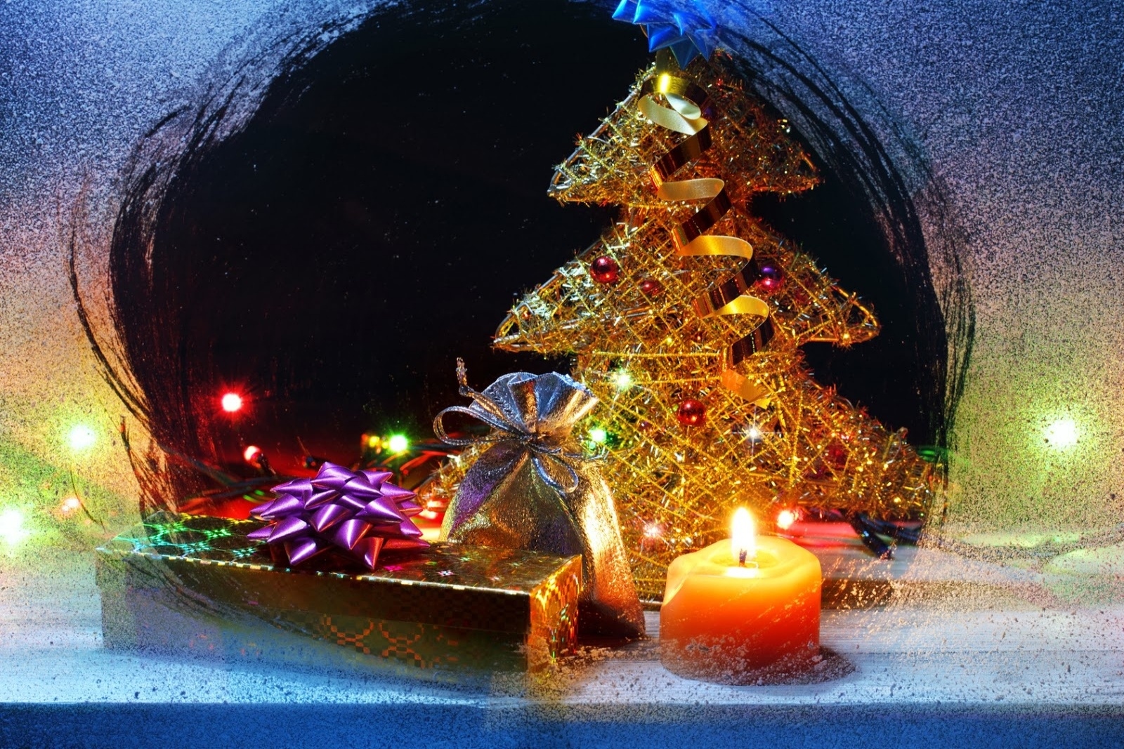 Baixe gratuitamente a imagem Natal, Presente, Decoração, Árvore De Natal, Vela, Feriados na área de trabalho do seu PC