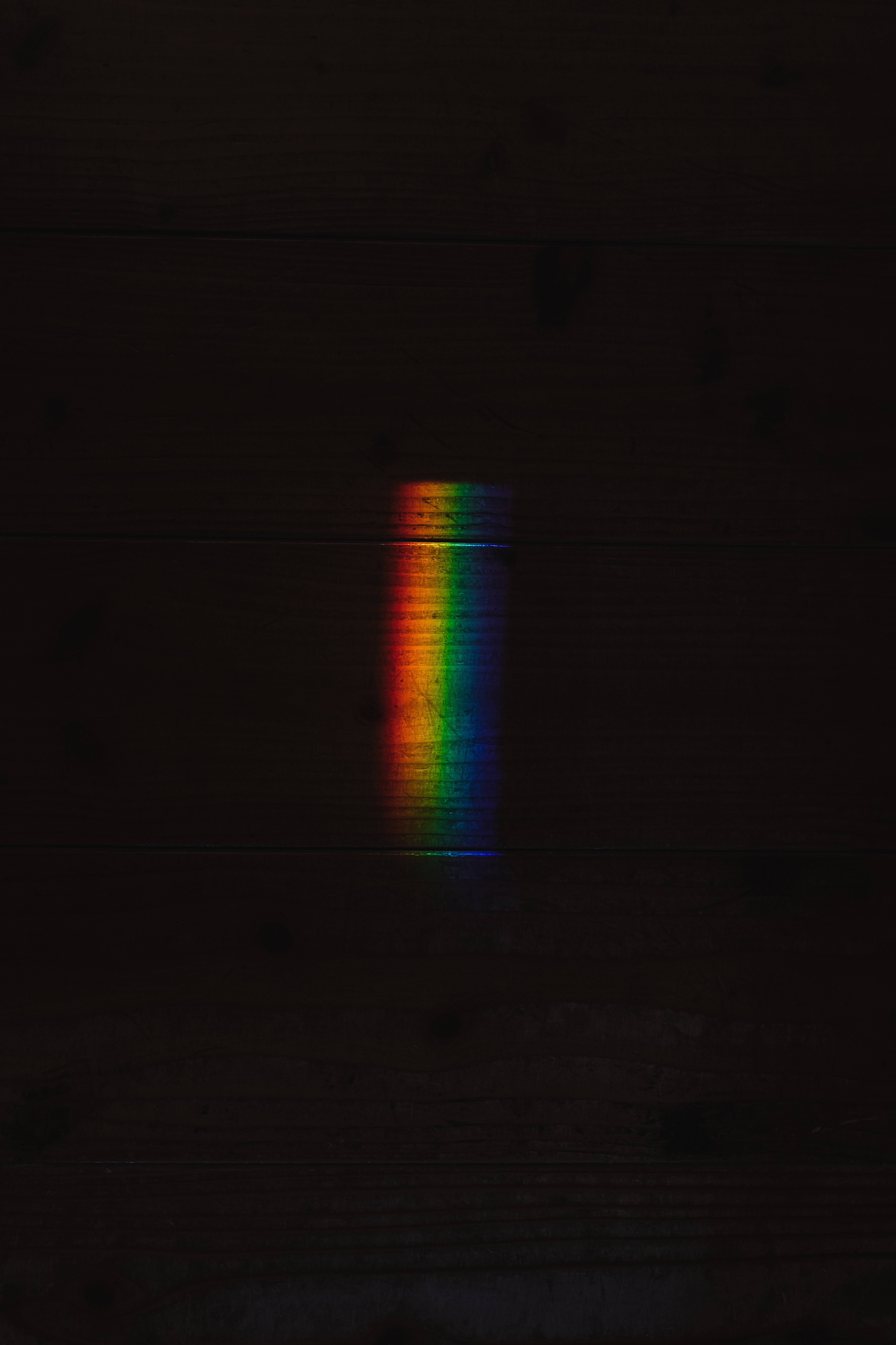 rainbow, dark, glare, shine, light, multicolored, motley, ray