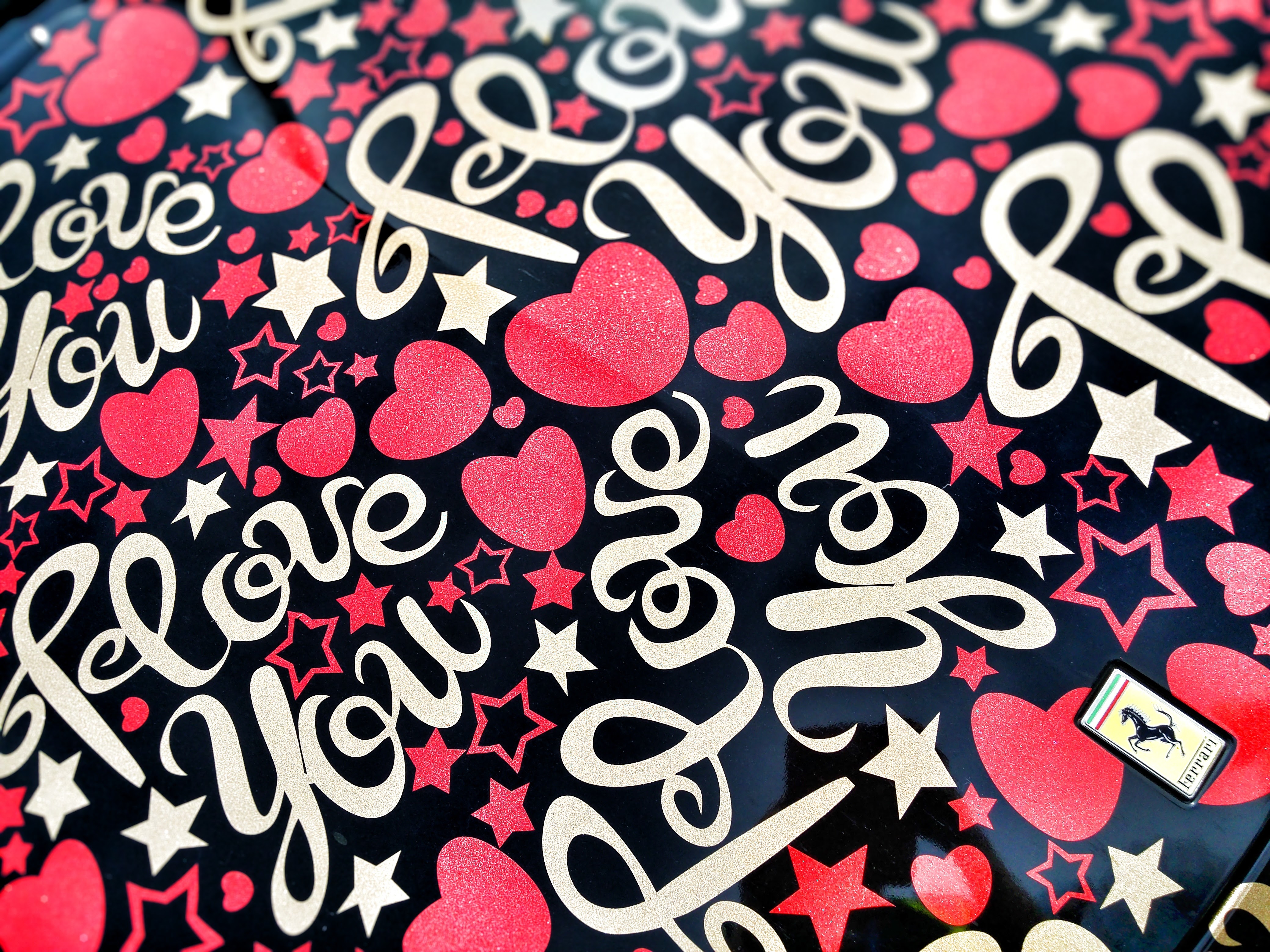 Download mobile wallpaper Stars, Lettering, Inscriptions, Paint, Words, Hearts, Love for free.