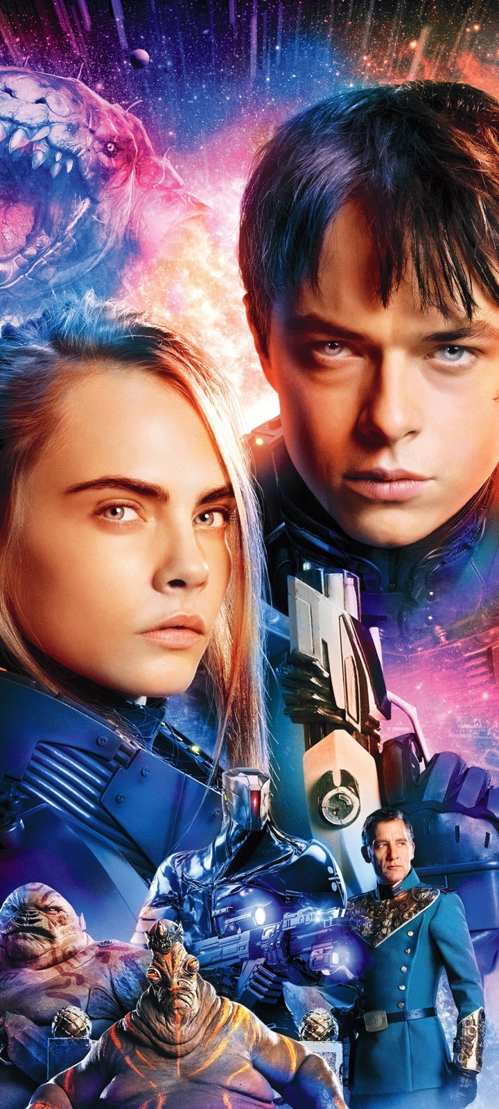 Download mobile wallpaper Movie, Cara Delevingne, Dane Dehaan, Valerian And The City Of A Thousand Planets for free.