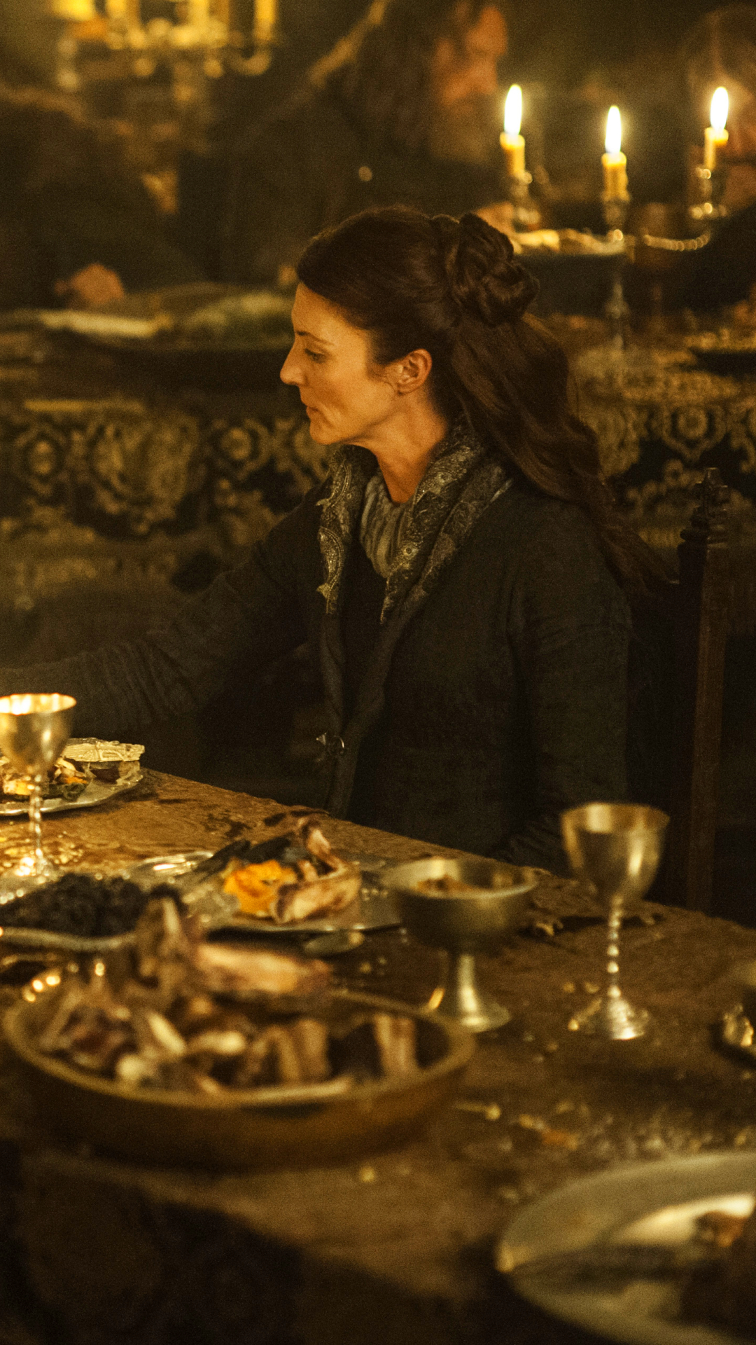 Download mobile wallpaper Game Of Thrones, Tv Show, Catelyn Stark, Michelle Fairley, Roose Bolton, Michael Mcelhatton for free.