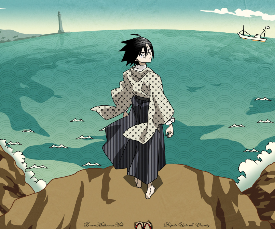 Free download wallpaper Anime, Sayonara Zetsubou Sensei, Nozomu Itoshiki on your PC desktop
