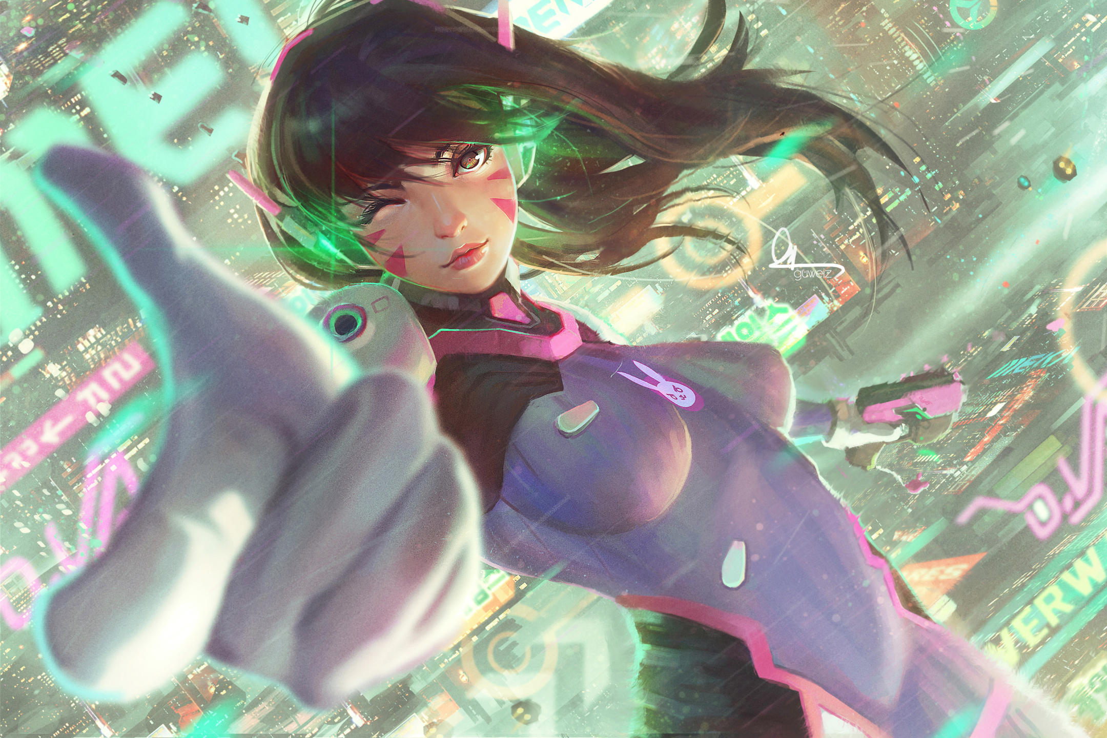 Baixar papel de parede para celular de Overwatch, Videogame, D Va (Overwatch) gratuito.