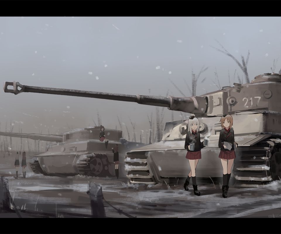 Téléchargez des papiers peints mobile Animé, Girls Und Panzer gratuitement.
