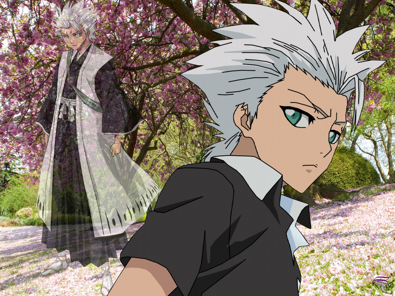 Téléchargez des papiers peints mobile Bleach, Animé, Tōshirō Hitsugaya gratuitement.