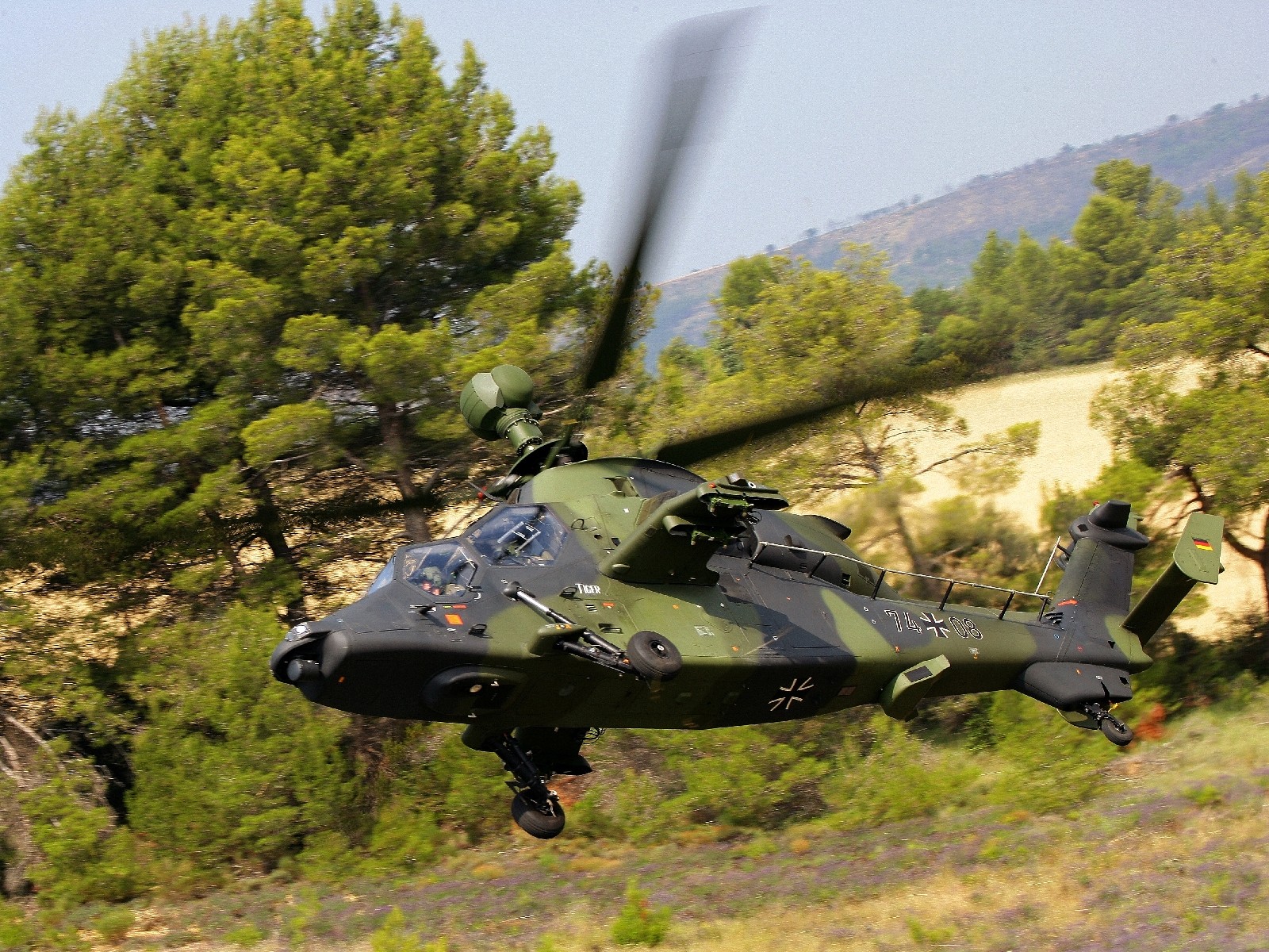 265231画像をダウンロード軍隊, ユーロコプター タイガー, 攻撃ヘリコプター, ヘリコプター, 軍用ヘリコプター-壁紙とスクリーンセーバーを無料で
