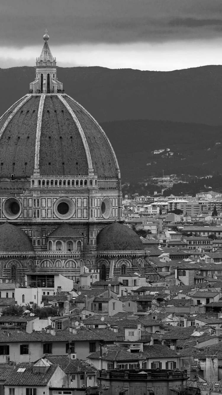 Download mobile wallpaper Italy, Building, Monument, Cathedral, Dome, Florence, Religious, Florence Cathedral, Cathedrals for free.