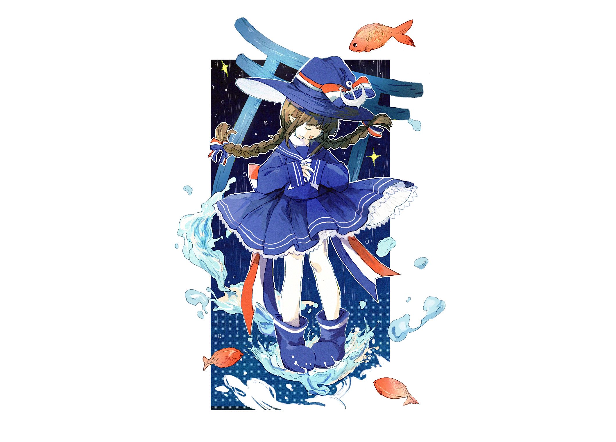 Laden Sie Wadanohara (Charakter) HD-Desktop-Hintergründe herunter