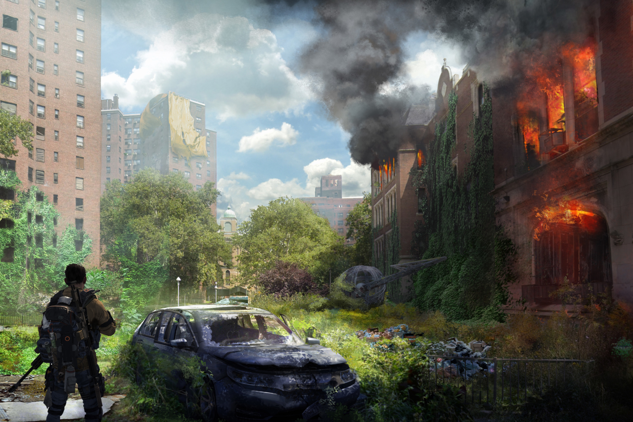 Laden Sie das Computerspiele, Tom Clancy's The Division 2-Bild kostenlos auf Ihren PC-Desktop herunter